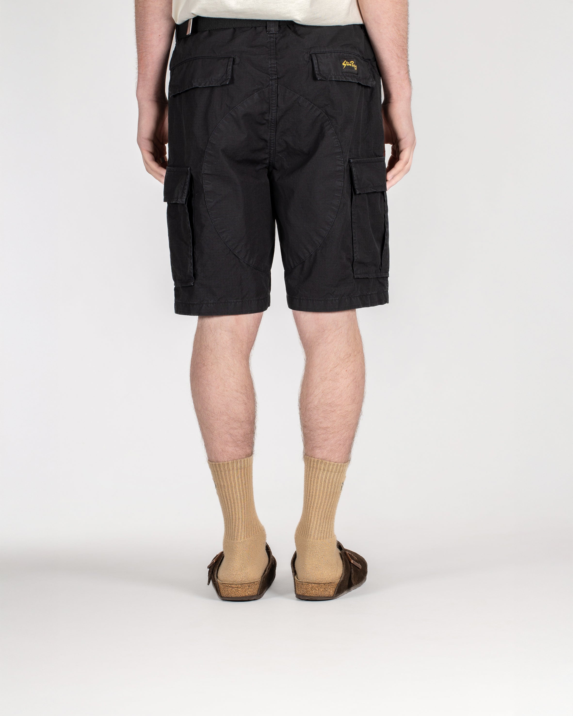 stan-ray-cargo-short-shorts-black-ripstop-loose-fit image 6