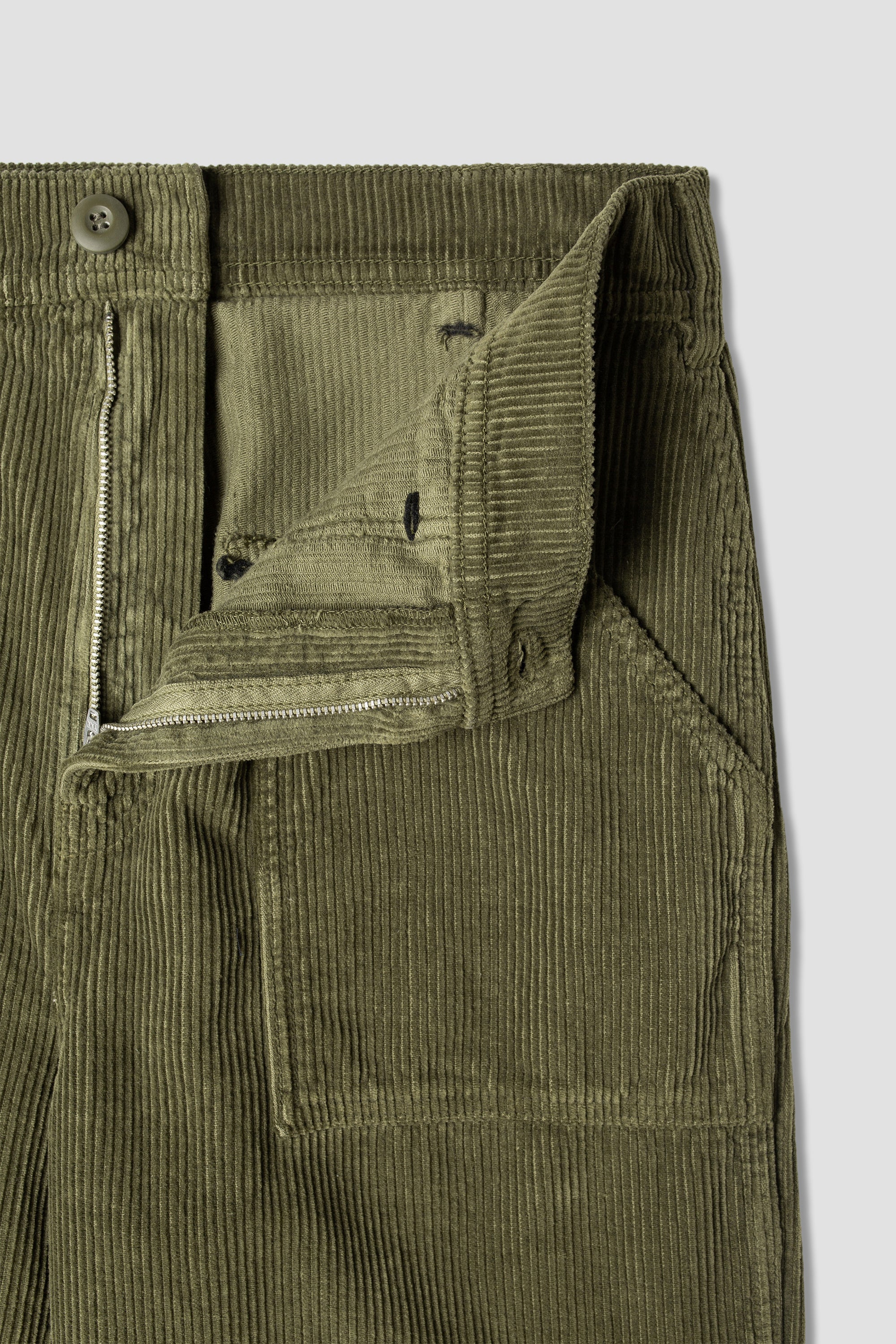stan-ray-fat-pant-hose-olive-cord-breitcord image 4