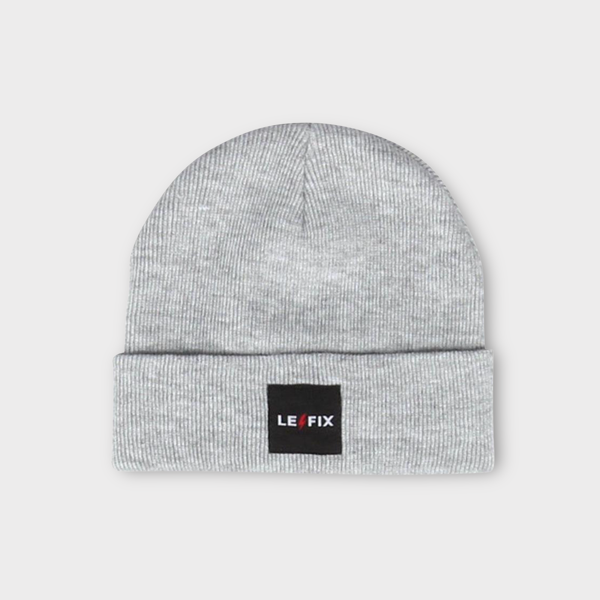 le-fix-lightning-beanie-m-tze-grau image 1