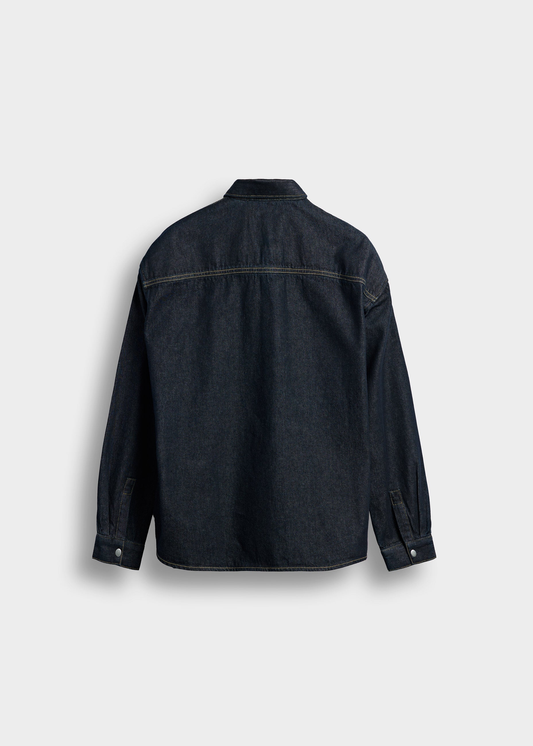 burocs-denim-raw-denim-overshirt-berhemd-raw-blue-relaxed-fit image 2