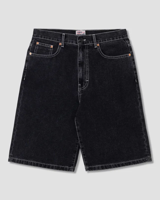 stan-ray-wide-5-short-washed-black-denim-herren image 1