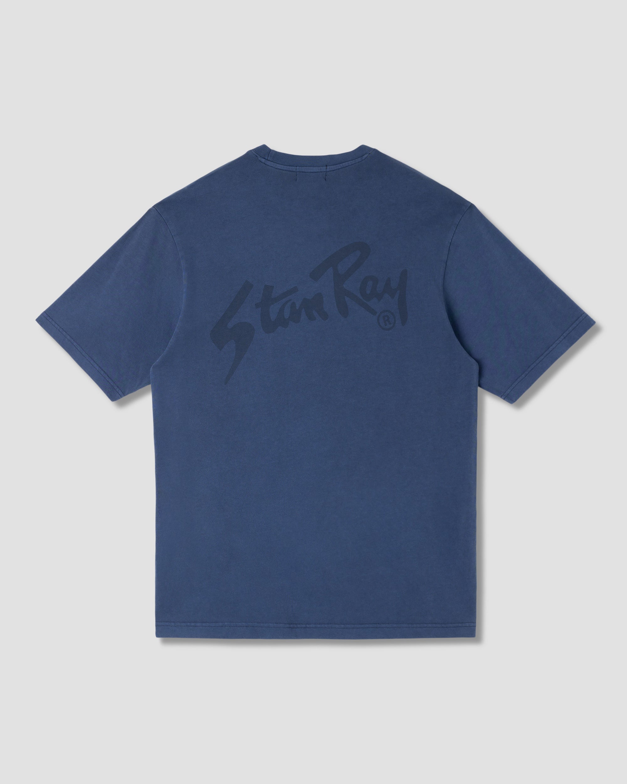 stan-ray-stan-og-tee-washed-navy-t-shirt-herren-print-relaxed image 2