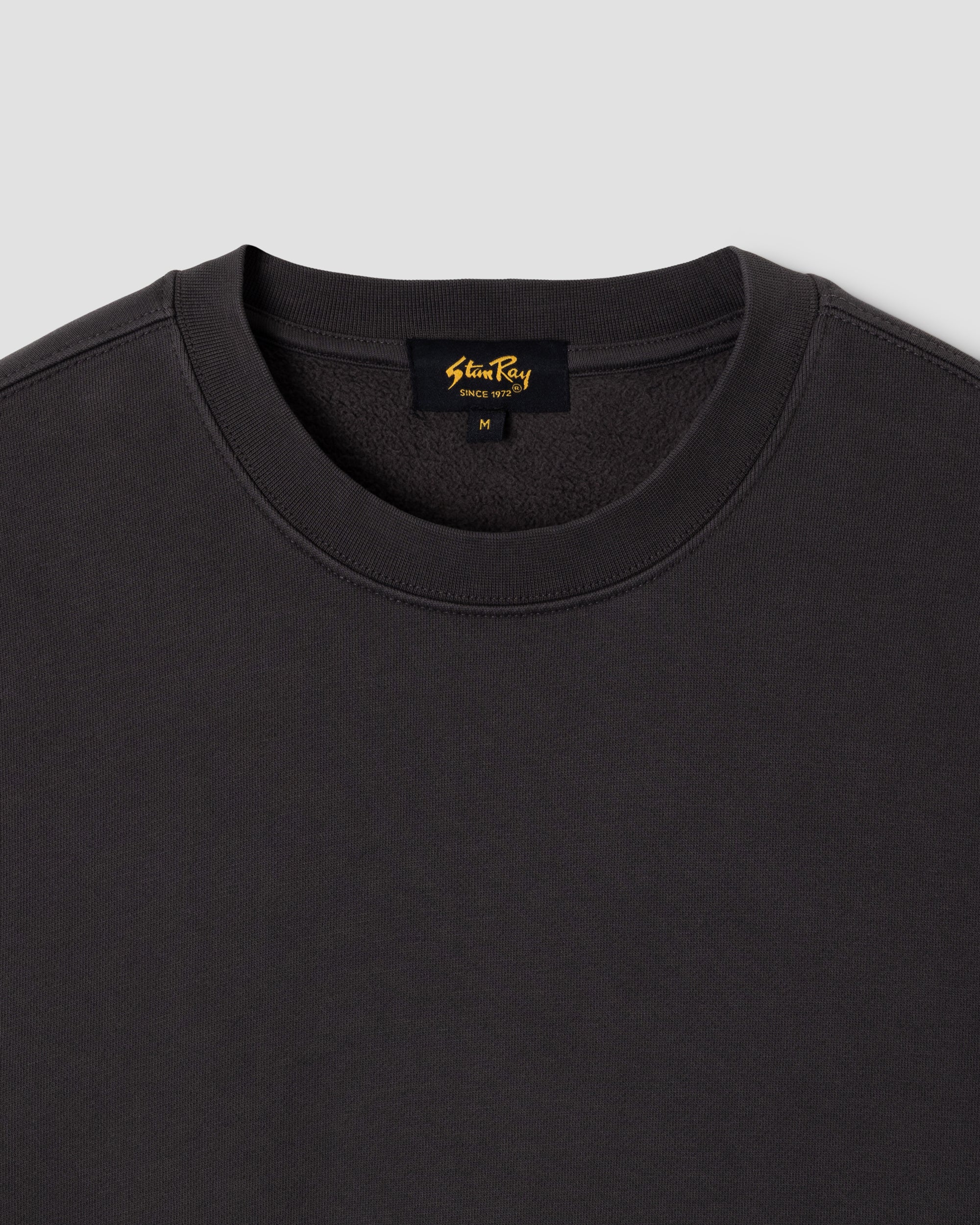 stan-ray-patch-crew-sweatshirt-raven-black-baumwolle image 2