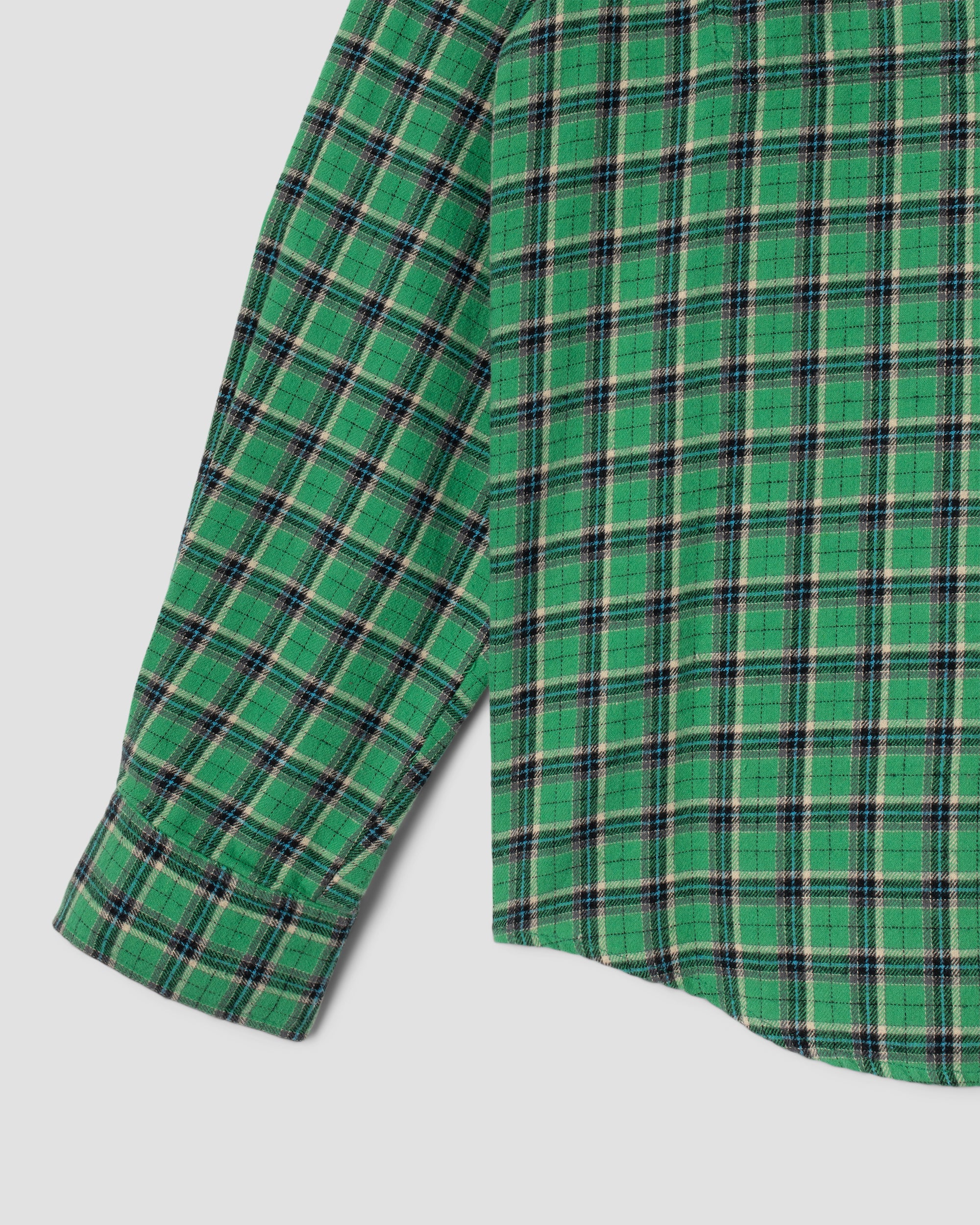stan-ray-flannel-shirt-flanellhemd-summer-green-plaid-herren image 5
