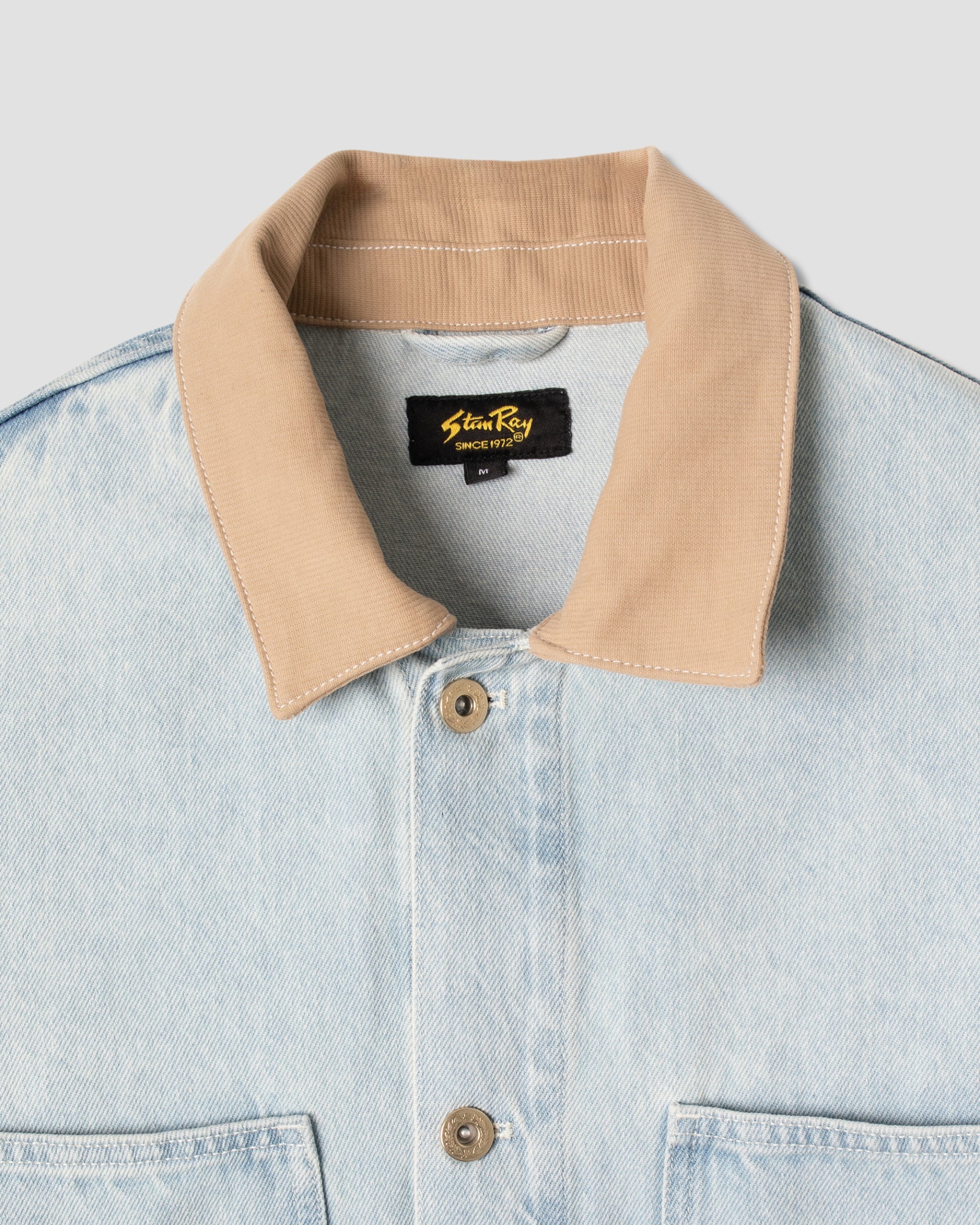 stan-ray-jackets-coverall-jacket-lite-blue-denim-baumwolle image 4