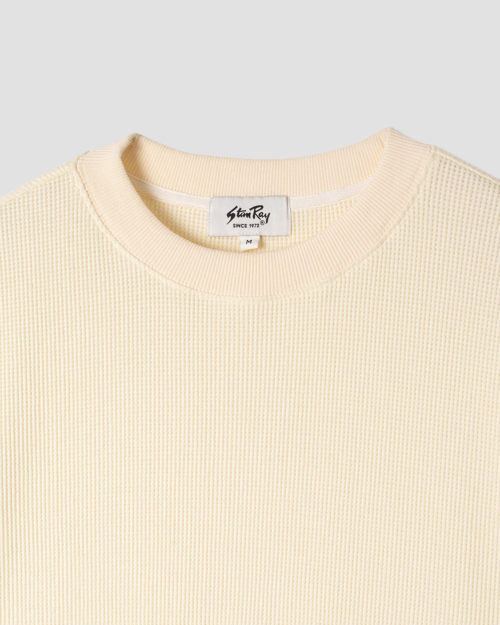 stan-ray-waffle-crew-sweatshirt-natural-langarm image 5