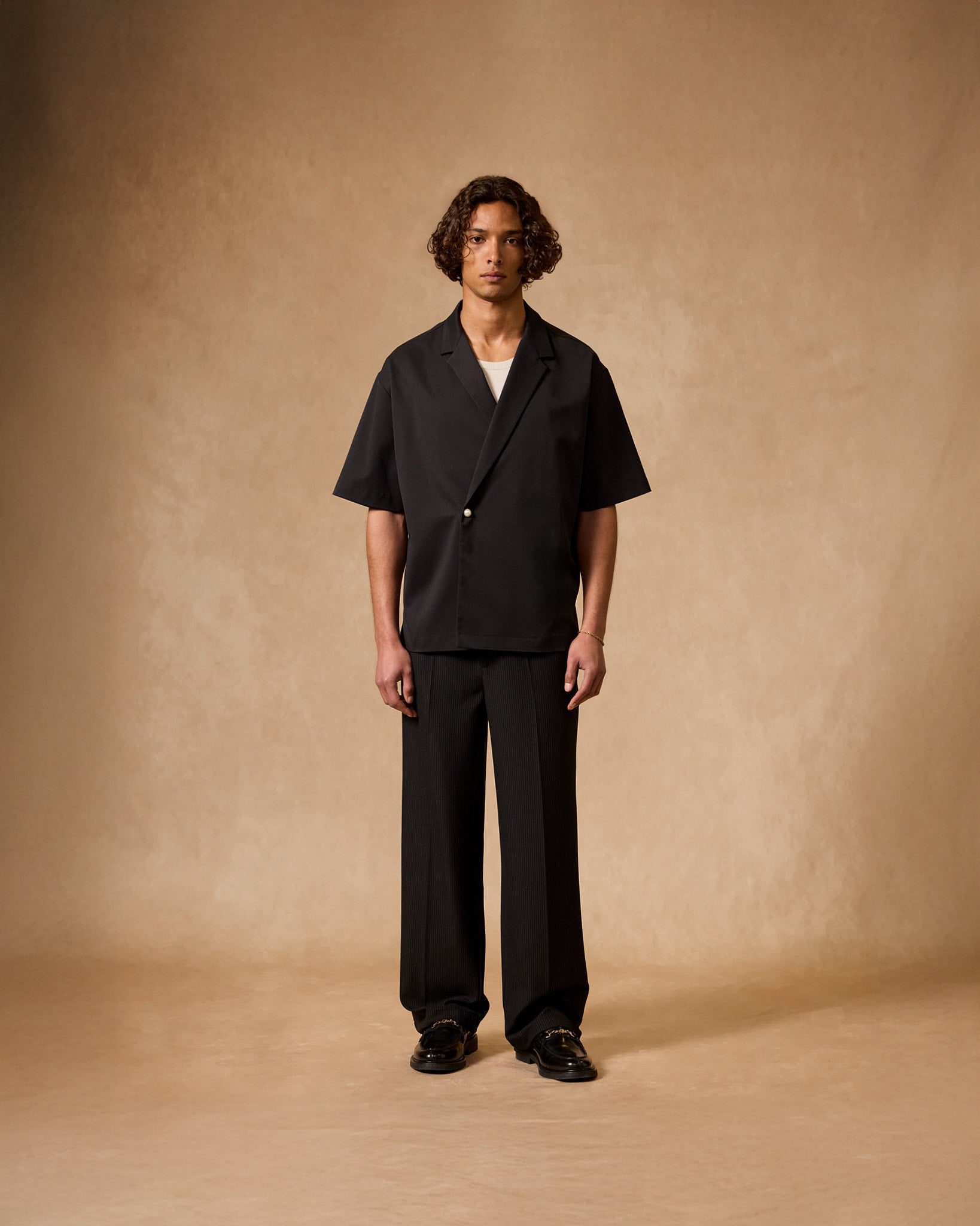 eightyfive-double-breasted-twill-shirt-black-m-relaxed image 4