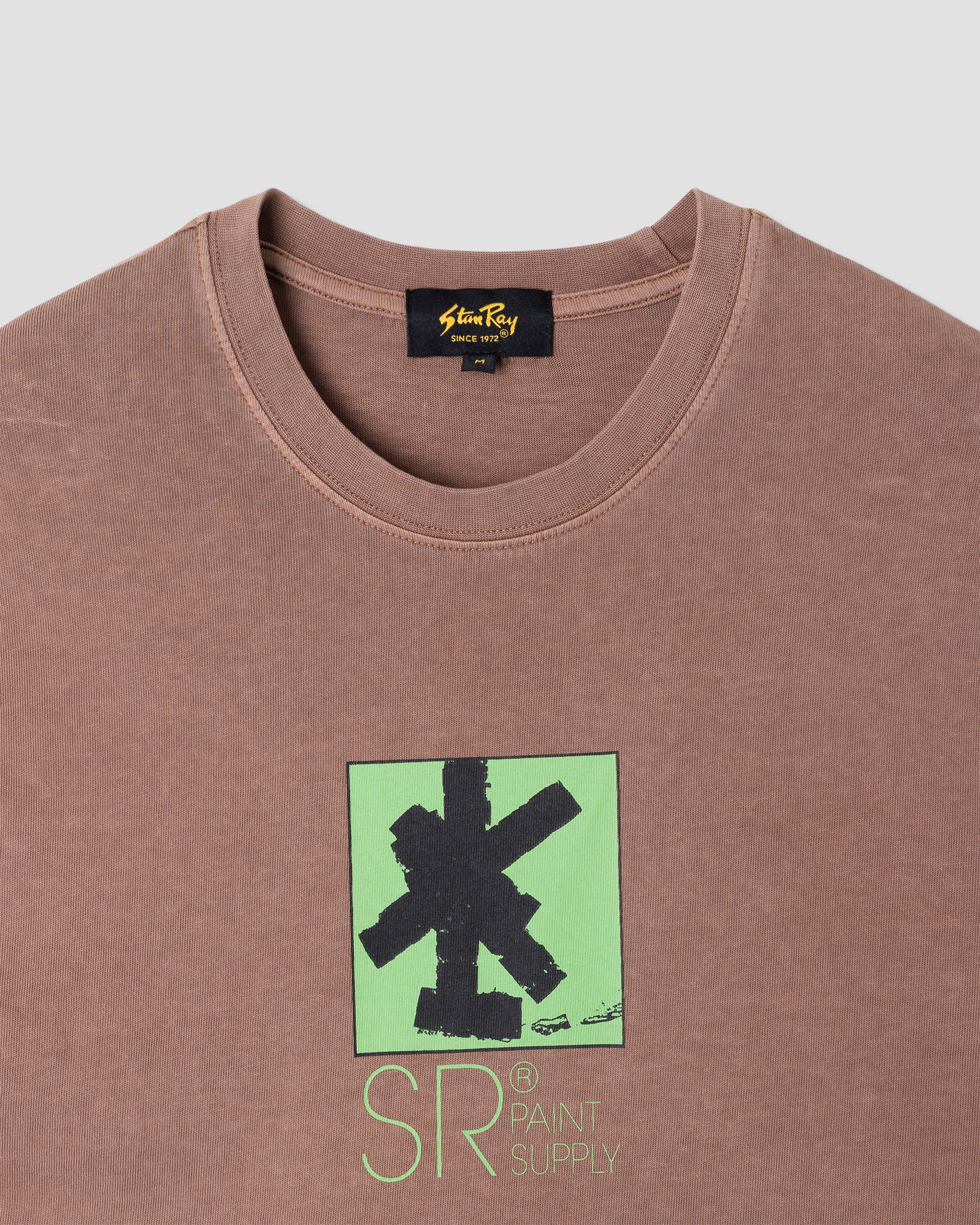 stan-ray-brush-squares-tee-t-shirt-acorn-baumwolle image 3