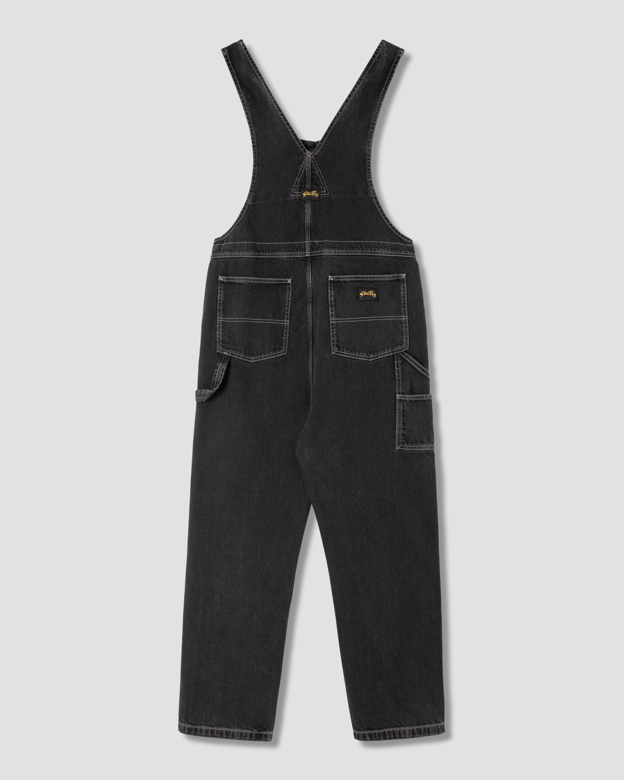 stan-ray-earls-bib-latzhose-washed-black-denim image 3