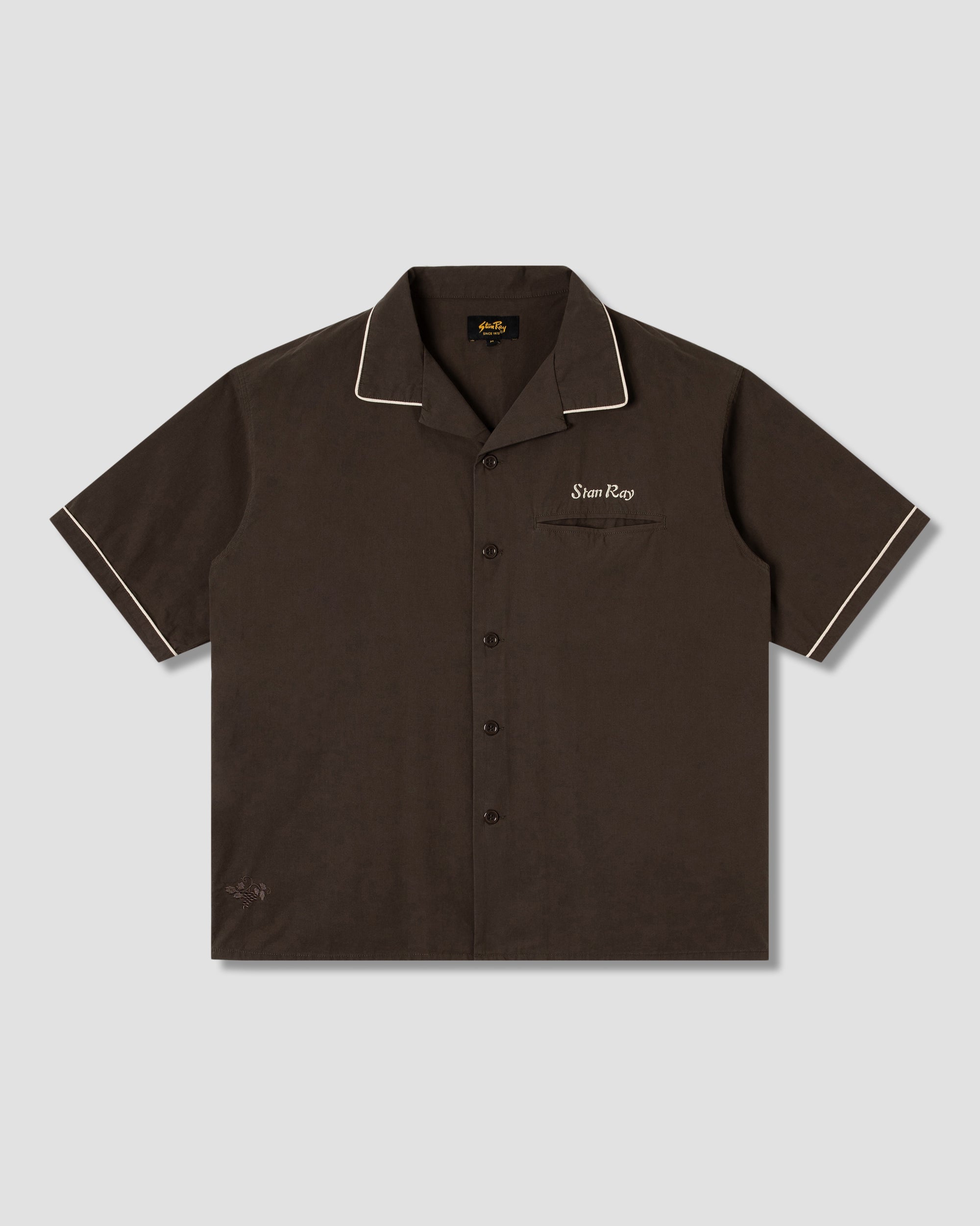 stan-ray-shirts-bowling-shirt-hemd-schwarz-kurzarm image 1