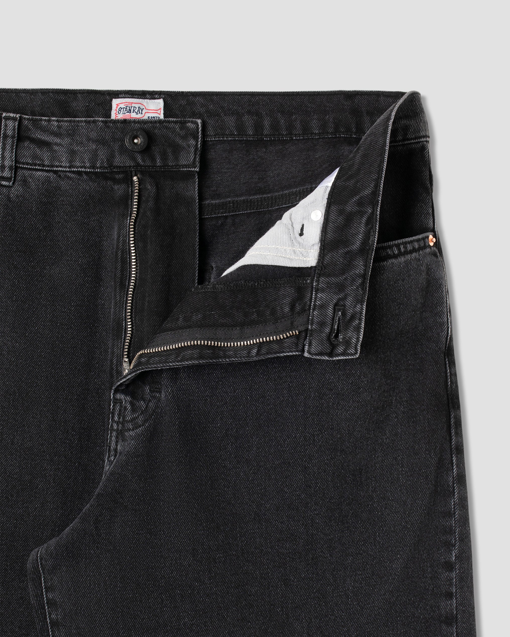 stan-ray-wide-5-jeans-washed-black-loose-fit-12oz image 4