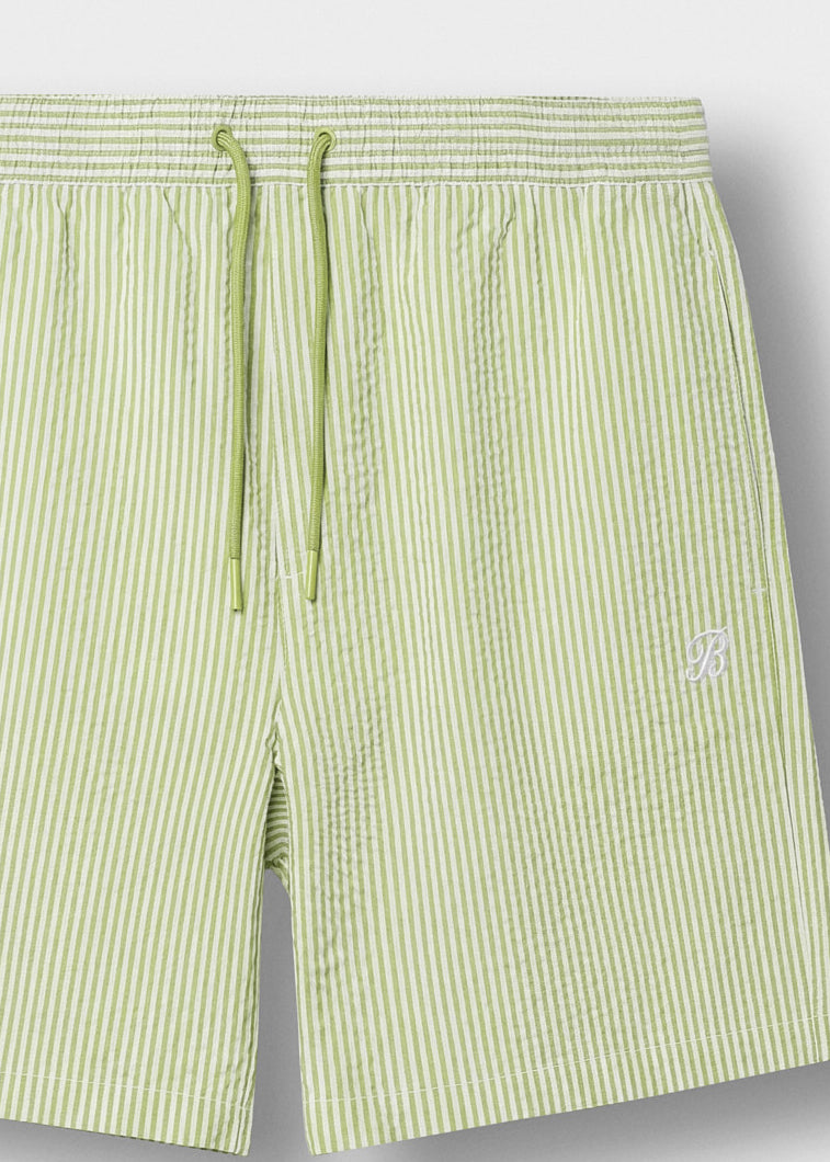 burocs-seersucker-swimshorts-shorts-gr-n-wei-polyester image 3