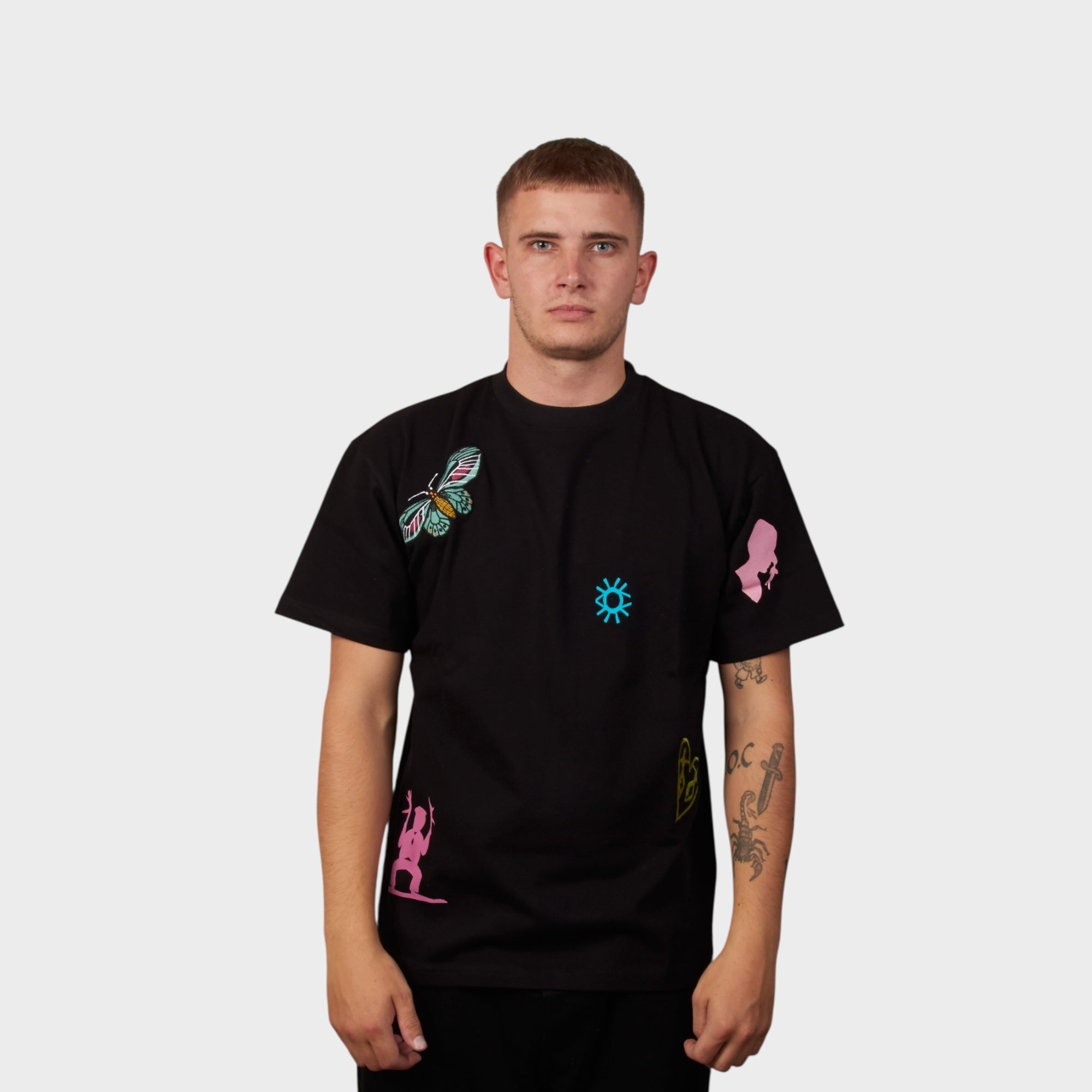 le-fix-h-c-andersen-t-shirt-2-schwarz-boxy-400g image 2
