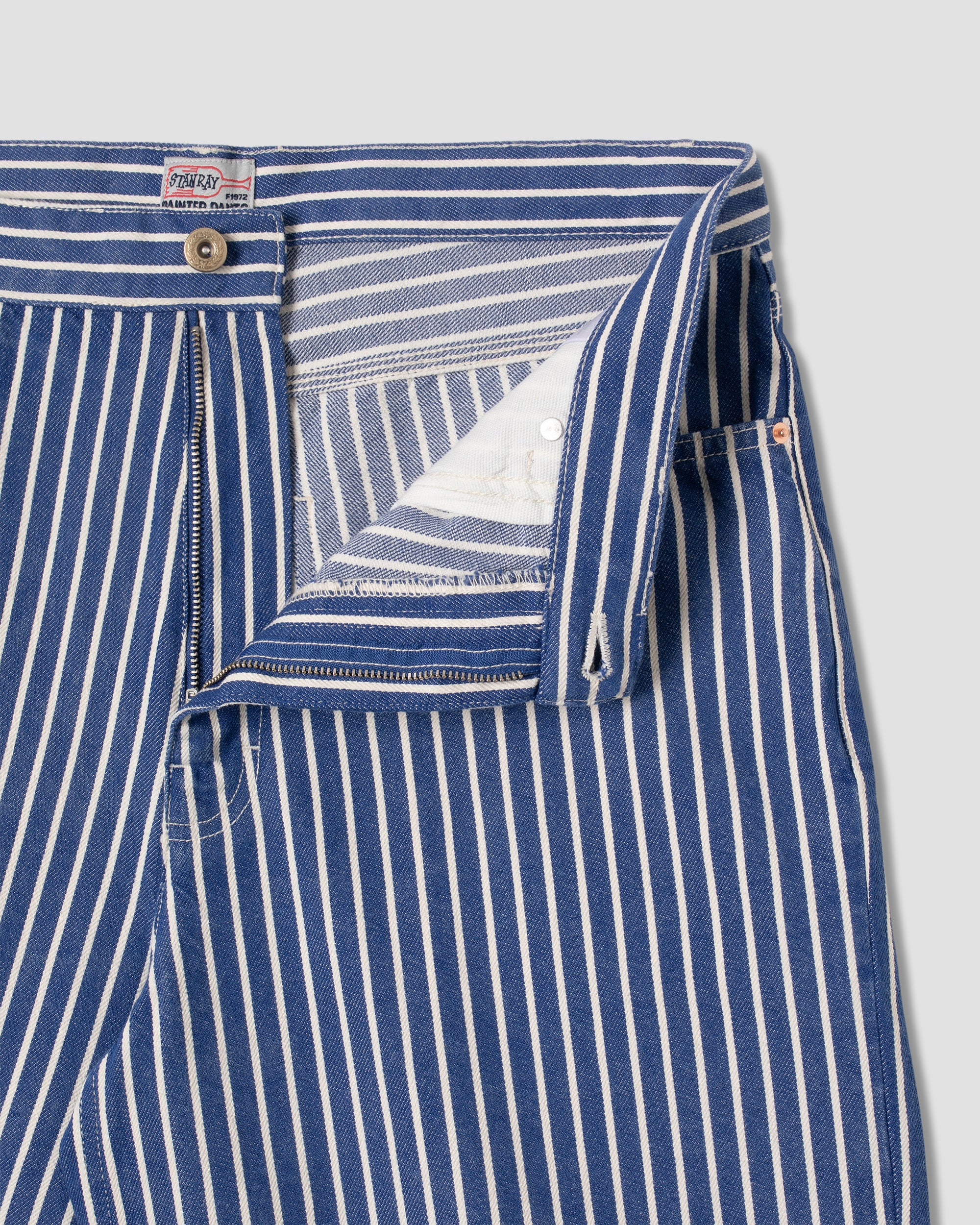stan-ray-wide-5-short-indigo-hickory-shorts-baumwolle image 5