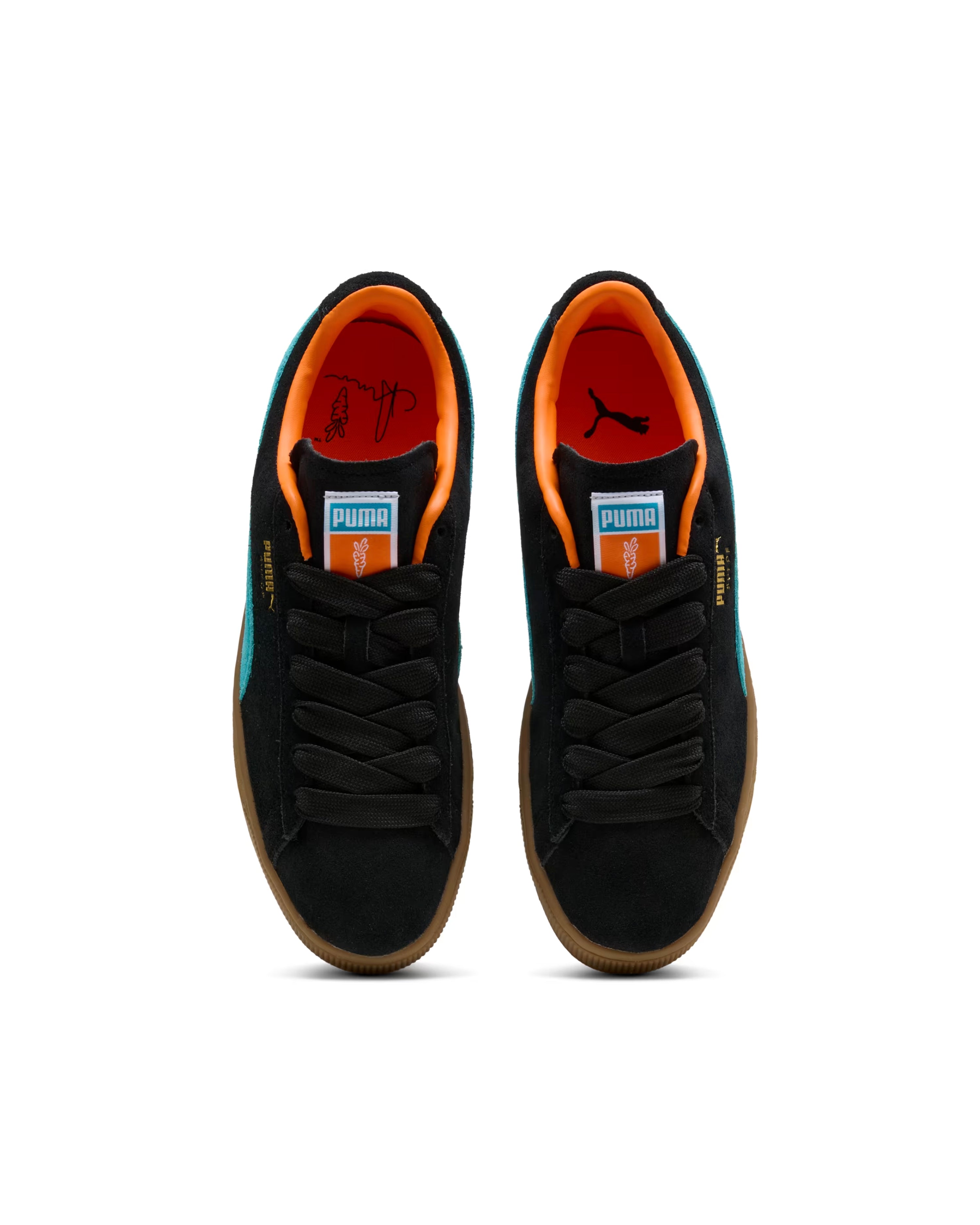 carrots-puma-suede-sneaker-herren-schwarz-blau image 4