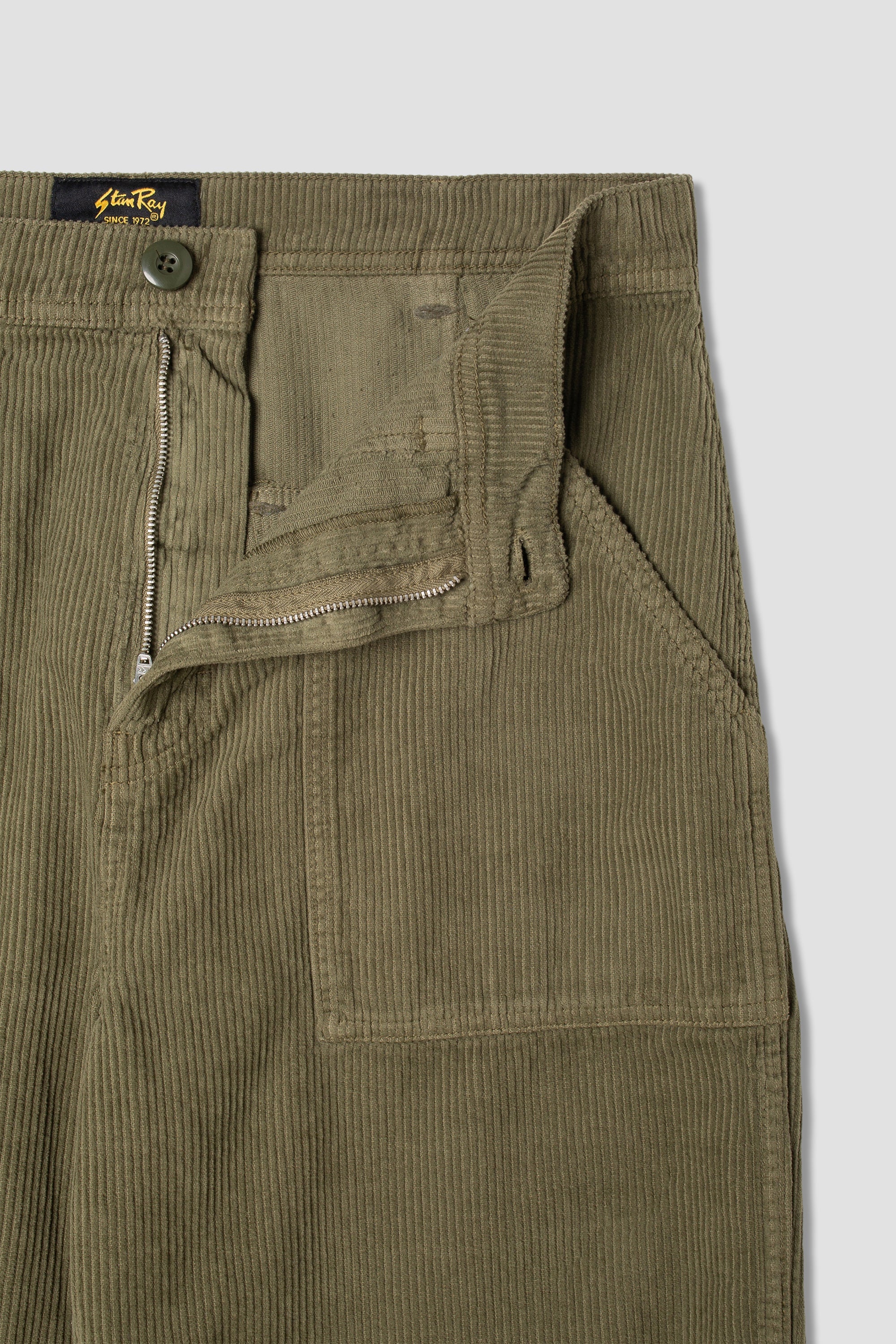 stan-ray-fat-pant-hose-olive-cord-loose-fit image 4
