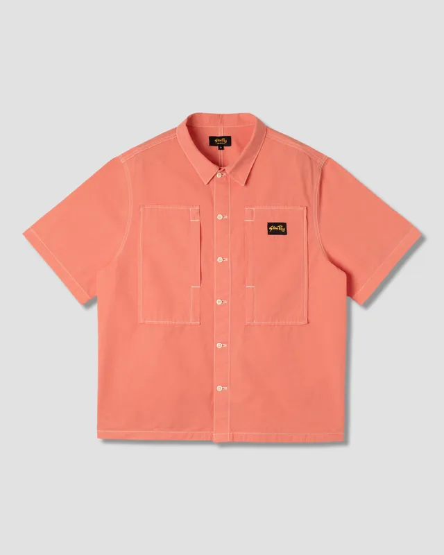 stan-ray-shirts-painter-kurzarmhemd-washed-red image 1