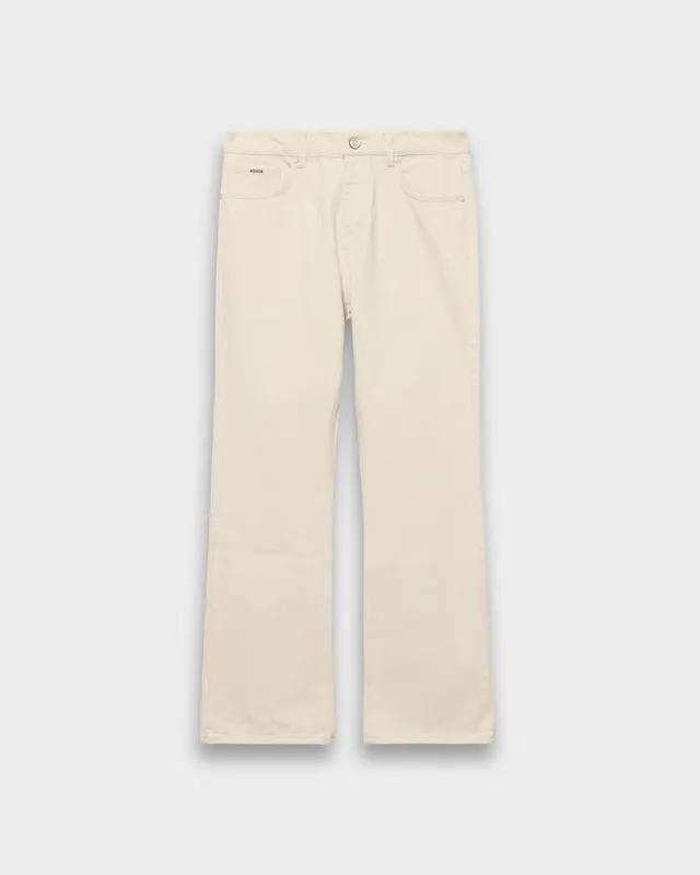 eightyfive-flared-denim-jeans-ecru-flared-fit-baumwolle image 1