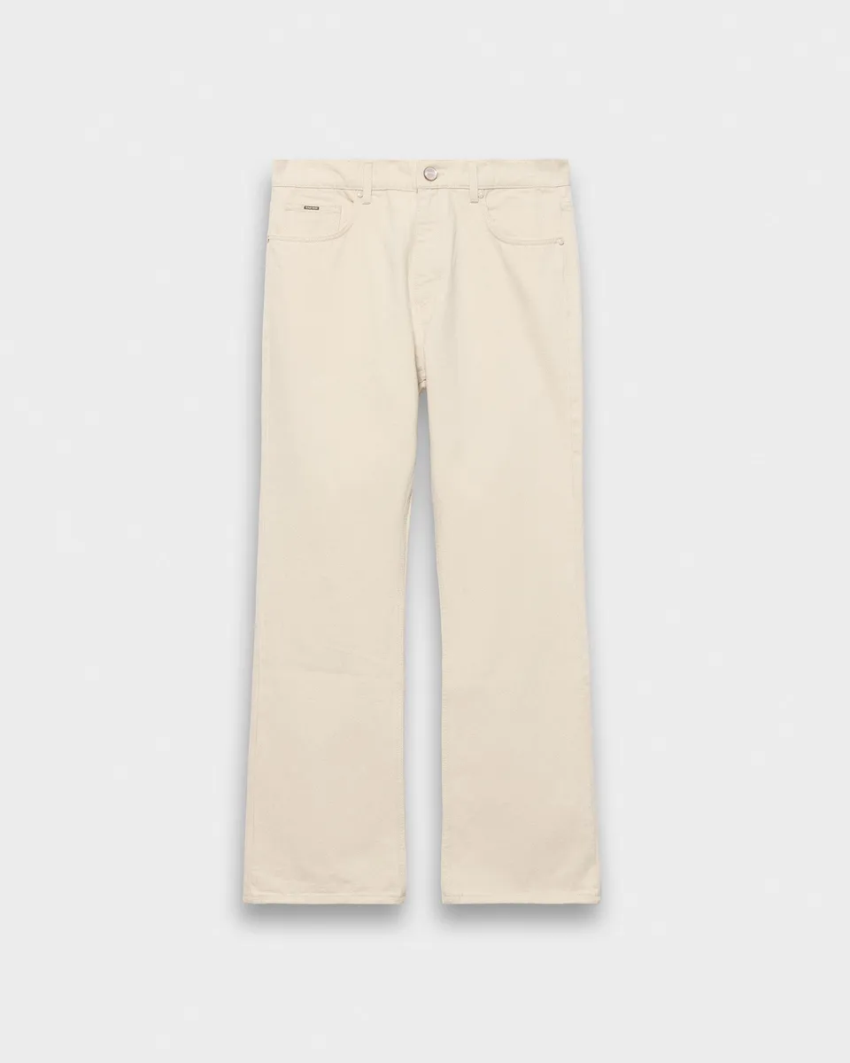 eightyfive-flared-denim-jeans-ecru-flared-fit-baumwolle image 1