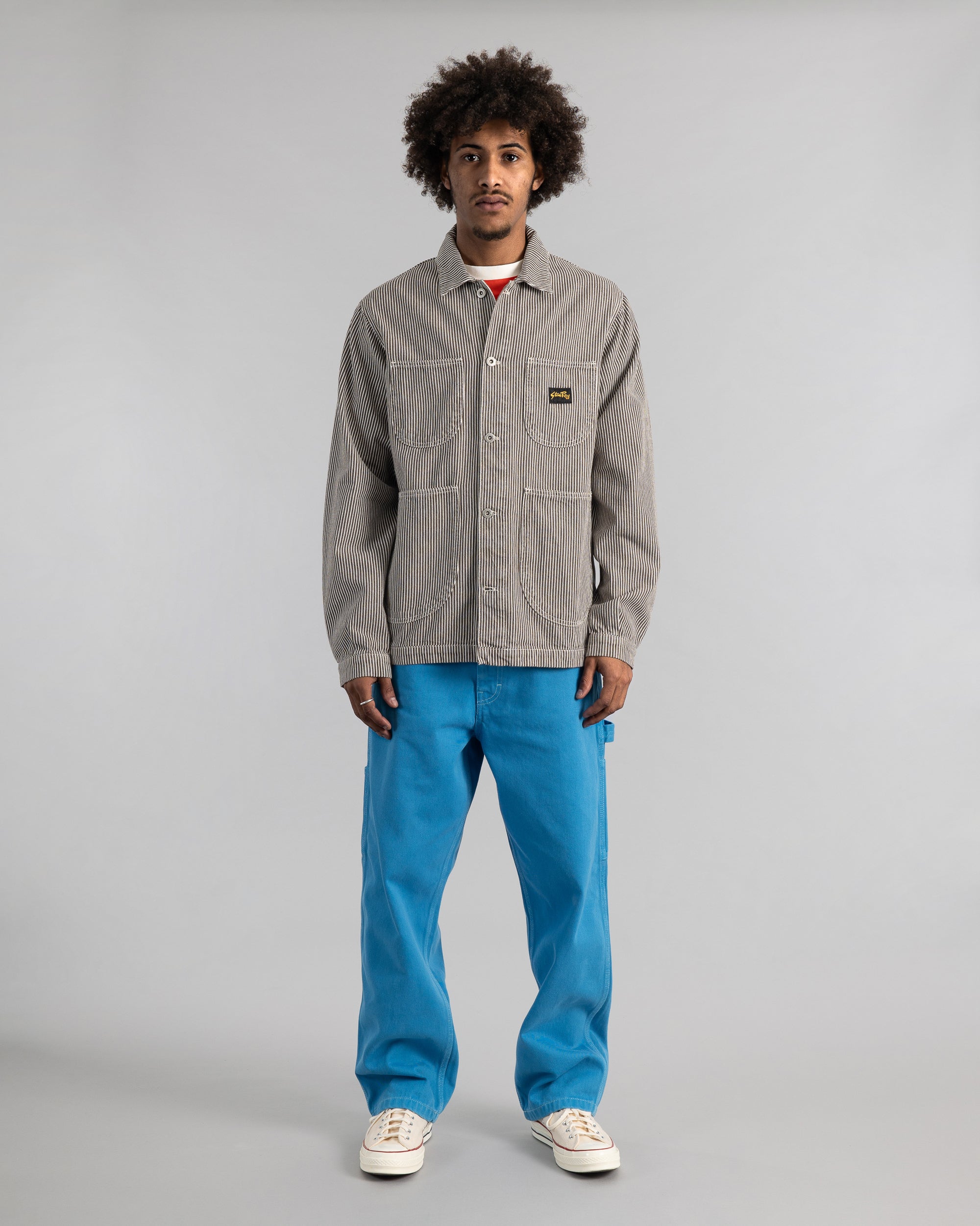 stan-ray-coverall-core-jacke-black-hickory-stripe image 2