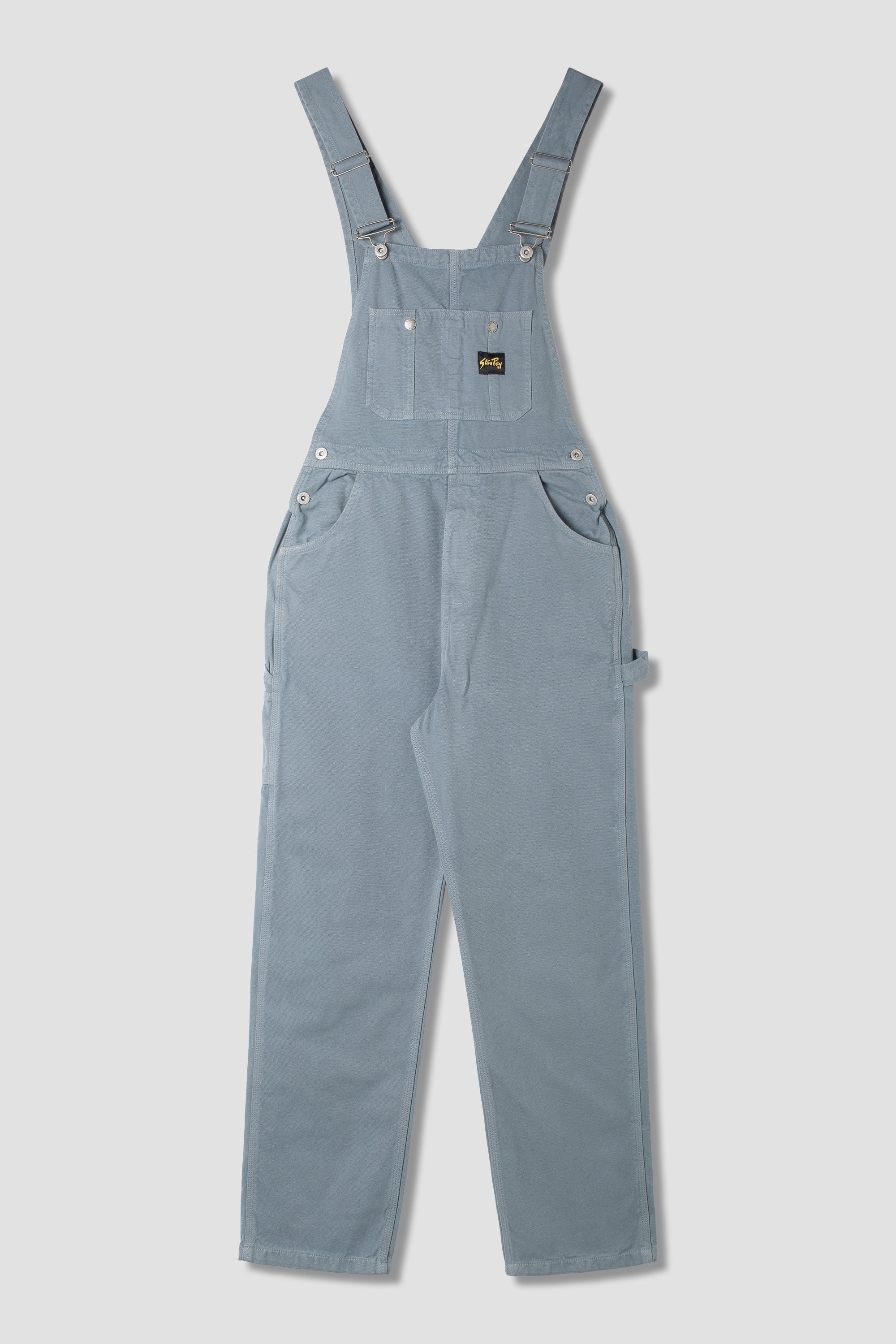 stan-ray-earls-bib-latzhose-battle-grey-duck-14oz image 1