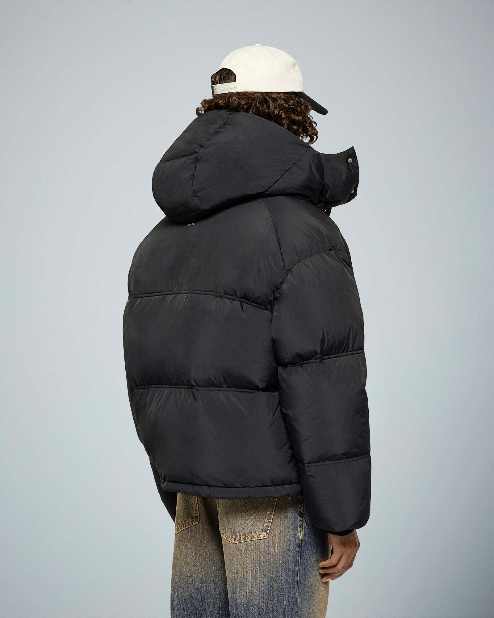 eightyfive-nylon-down-puffer-jacket-herren-black-daunen image 6