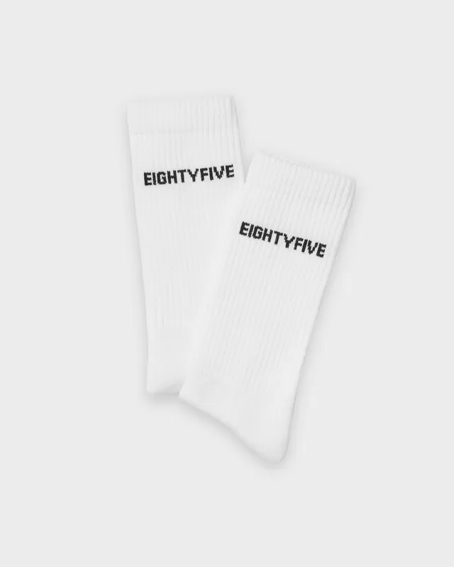 eightyfive-accessories-original-socks-socken-white-baumwolle image 1