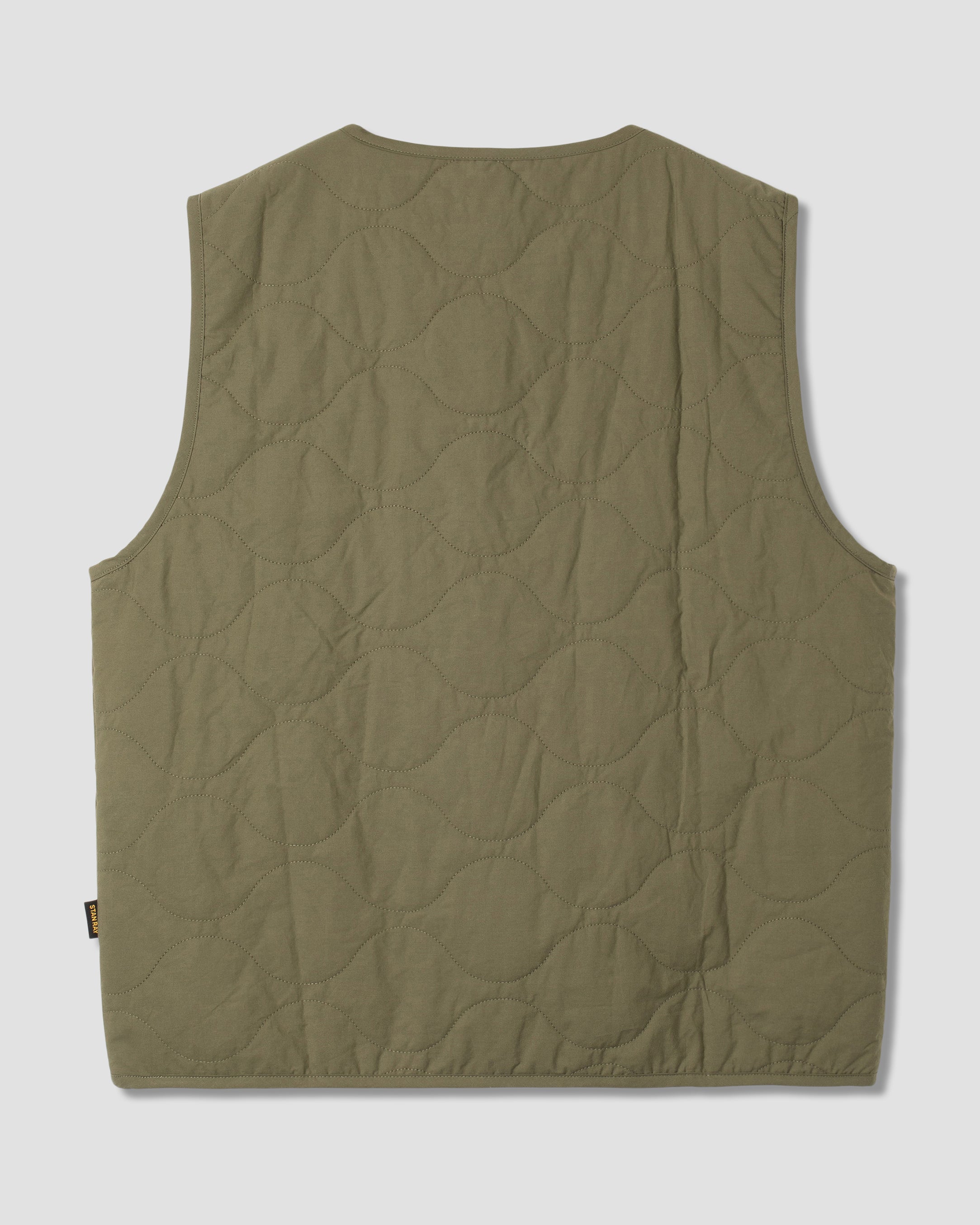 stan-ray-liner-vest-weste-olive-baumwolle image 2