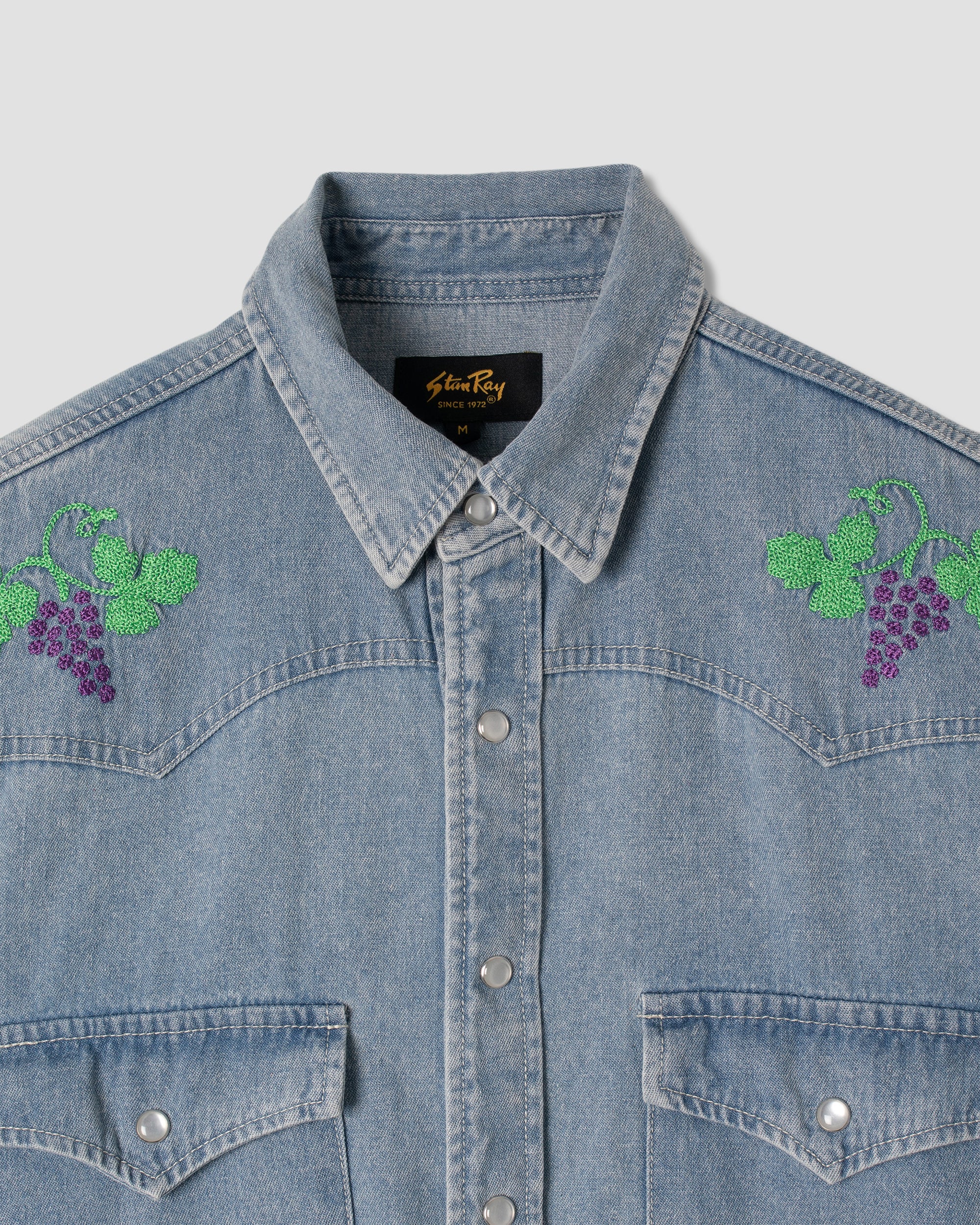 stan-ray-western-shirt-hemd-stonewashed-denim-baumwolle image 5