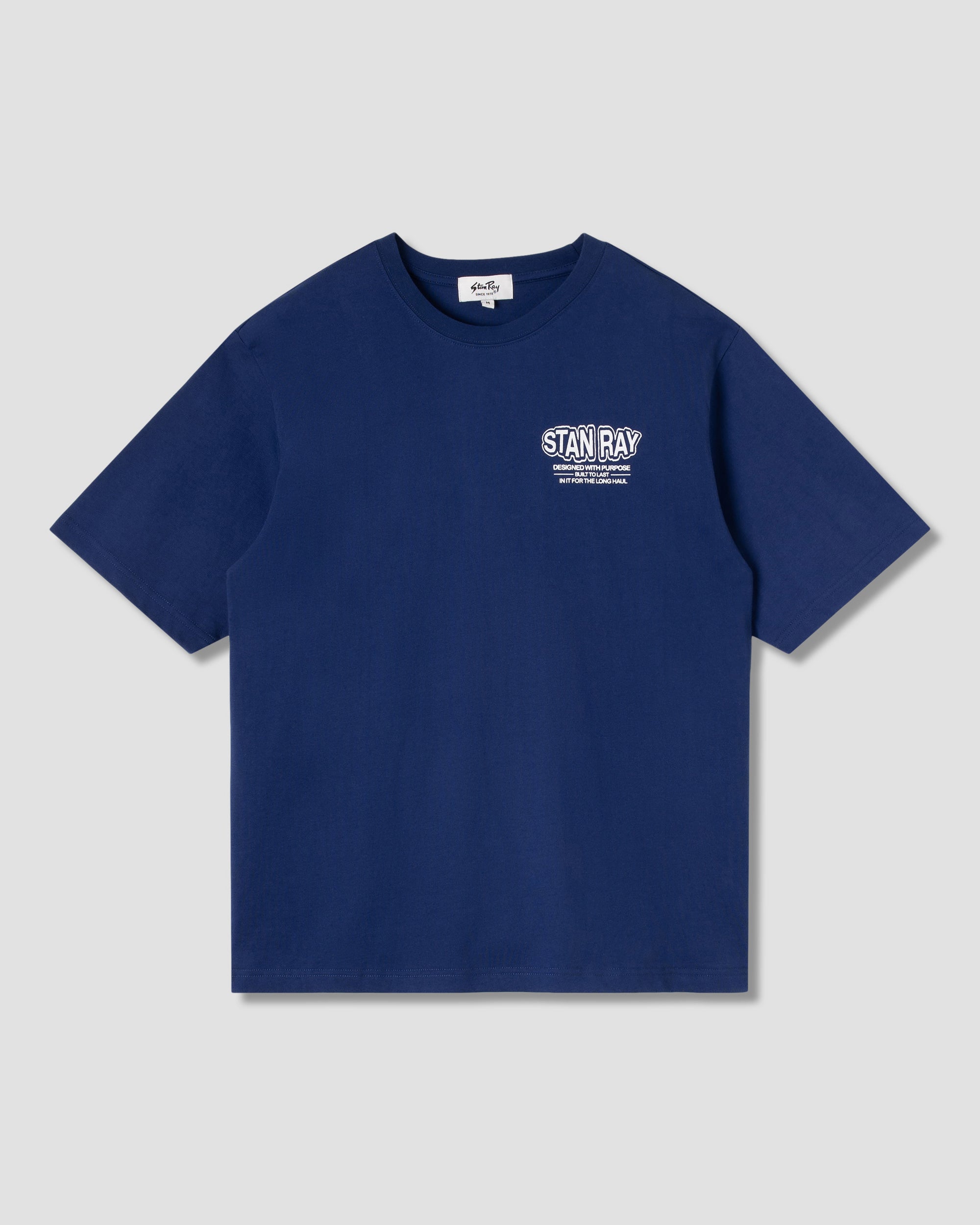 stan-ray-tees-long-haul-t-shirt-navy-baumwolle image 1