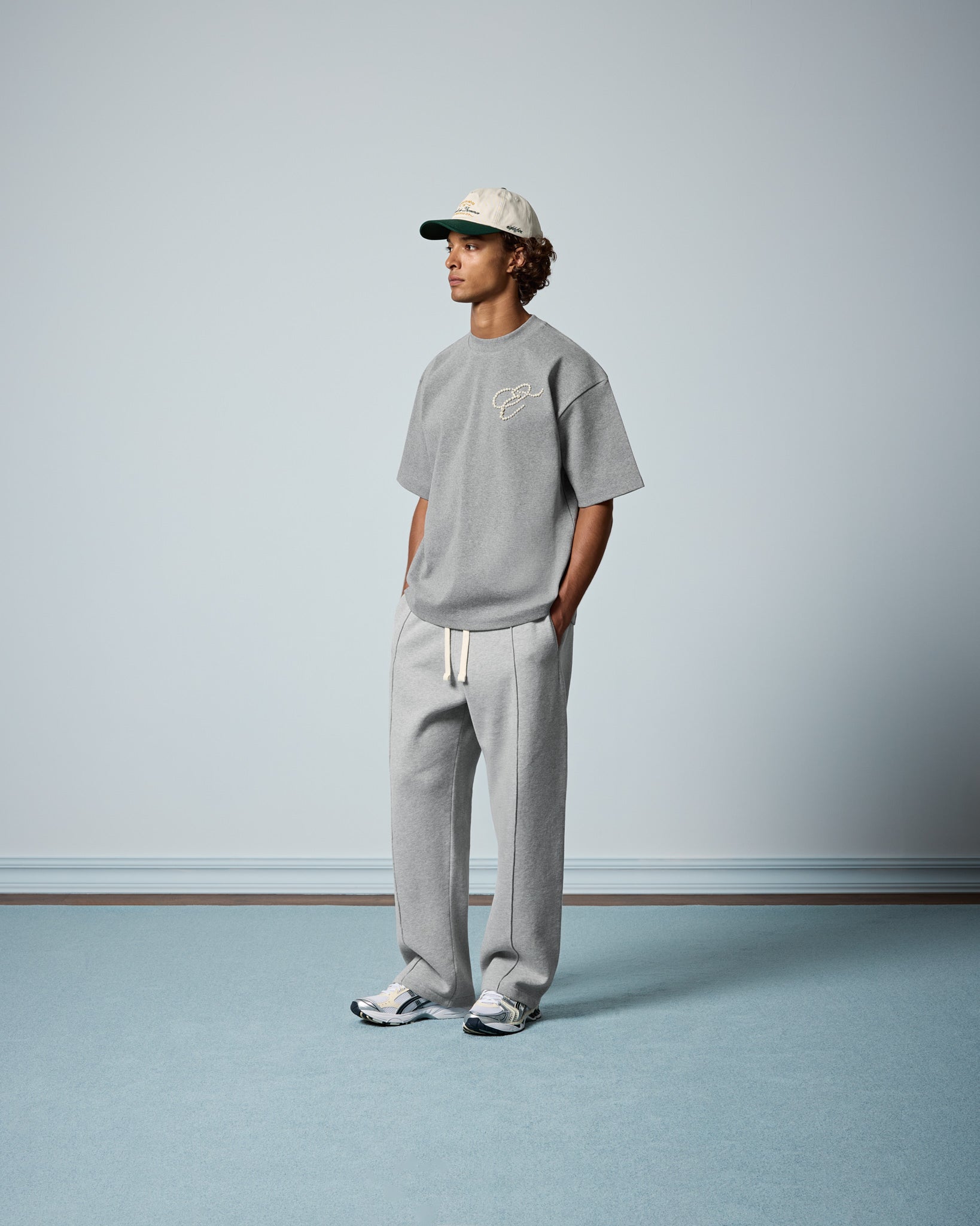 eightyfive-bottoms-wide-sweatpants-grey-melange-360gsm image 5