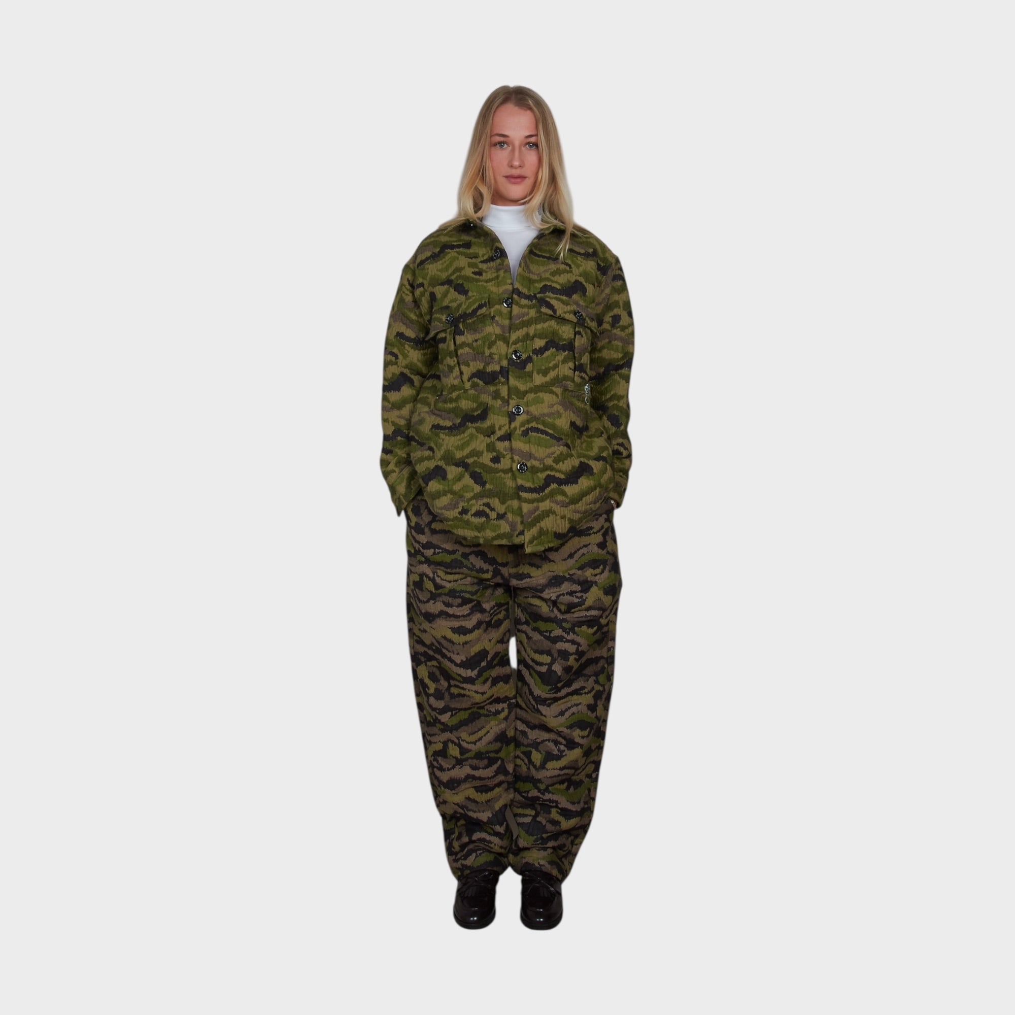 le-fix-camo-bukser-hose-camo-gr-n-baumwolle-polyester image 5