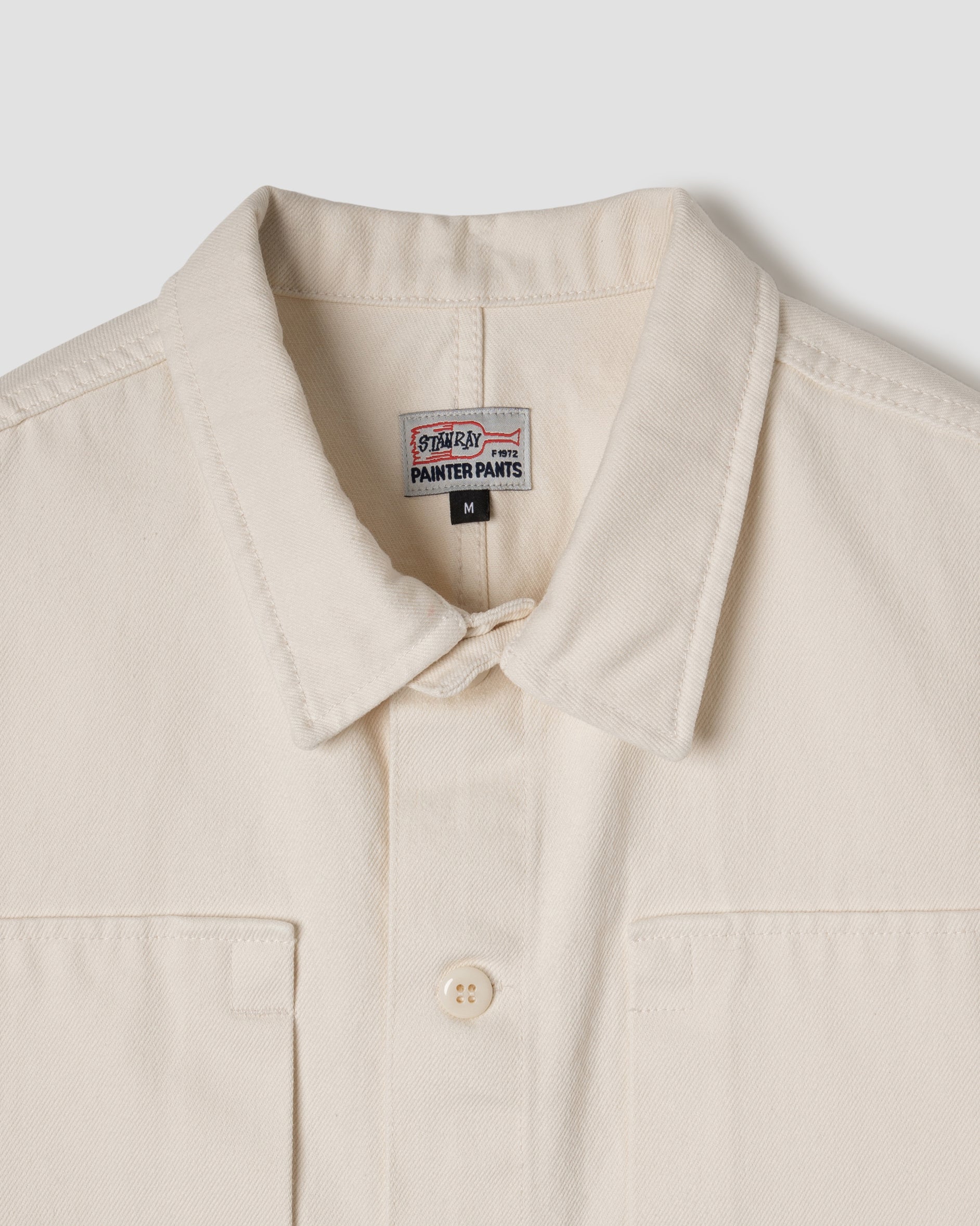stan-ray-painter-shirt-kurzarmhemd-natural-twill-baumwolle image 2