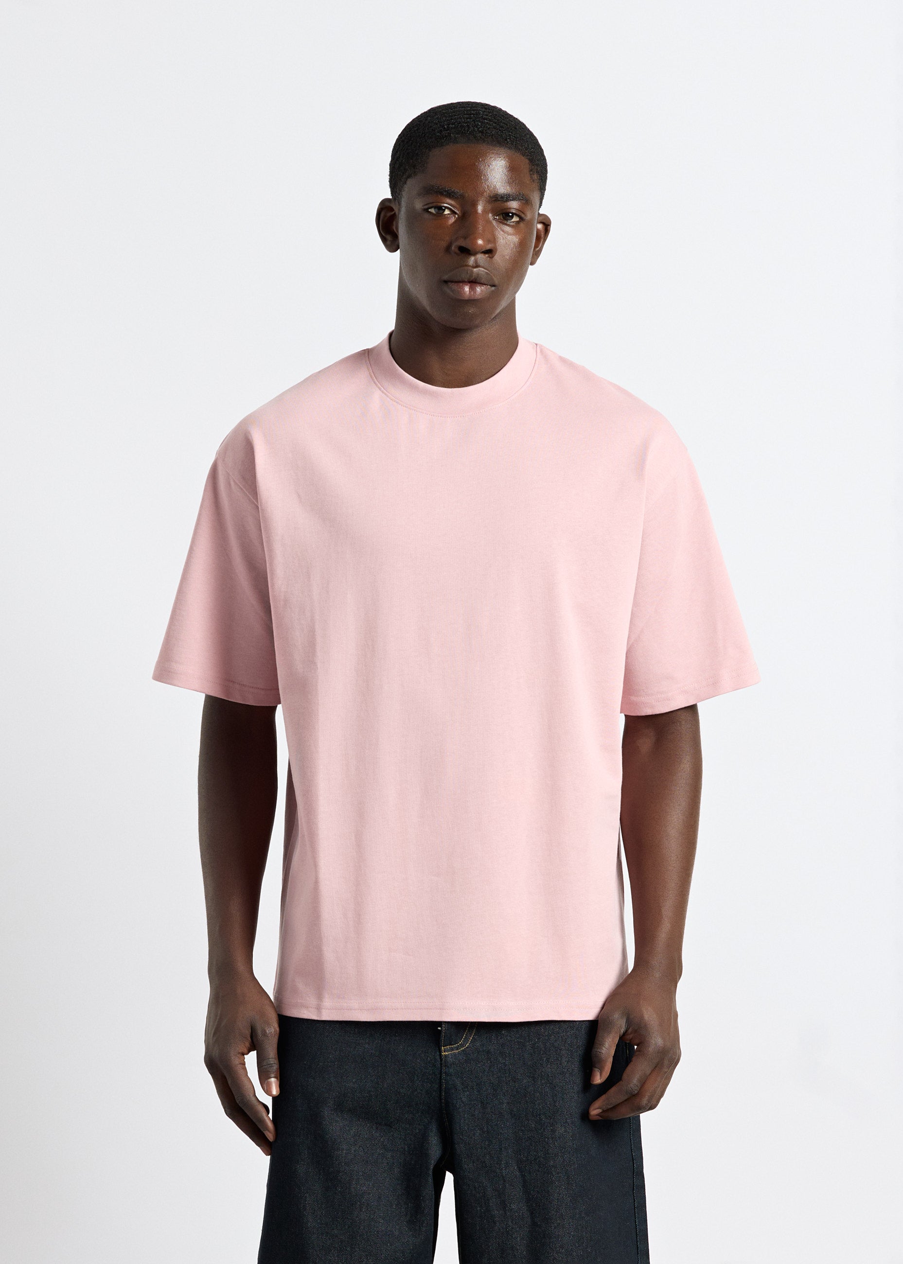 burocs-oversize-t-shirt-t-shirt-dusty-rose-baumwolle-240-gsm image 4