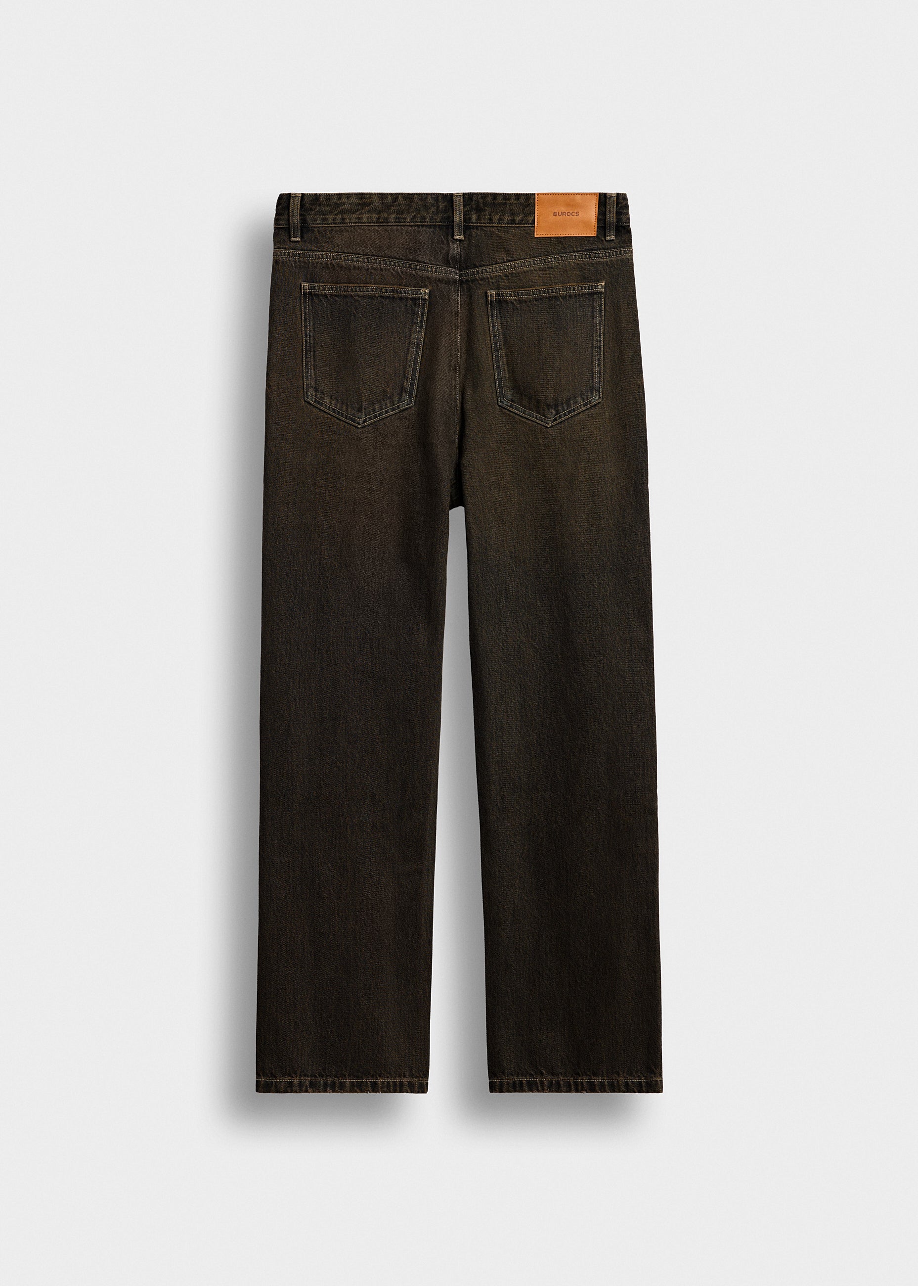 burocs-john-straight-jeans-mud-grey-straight-fit image 2