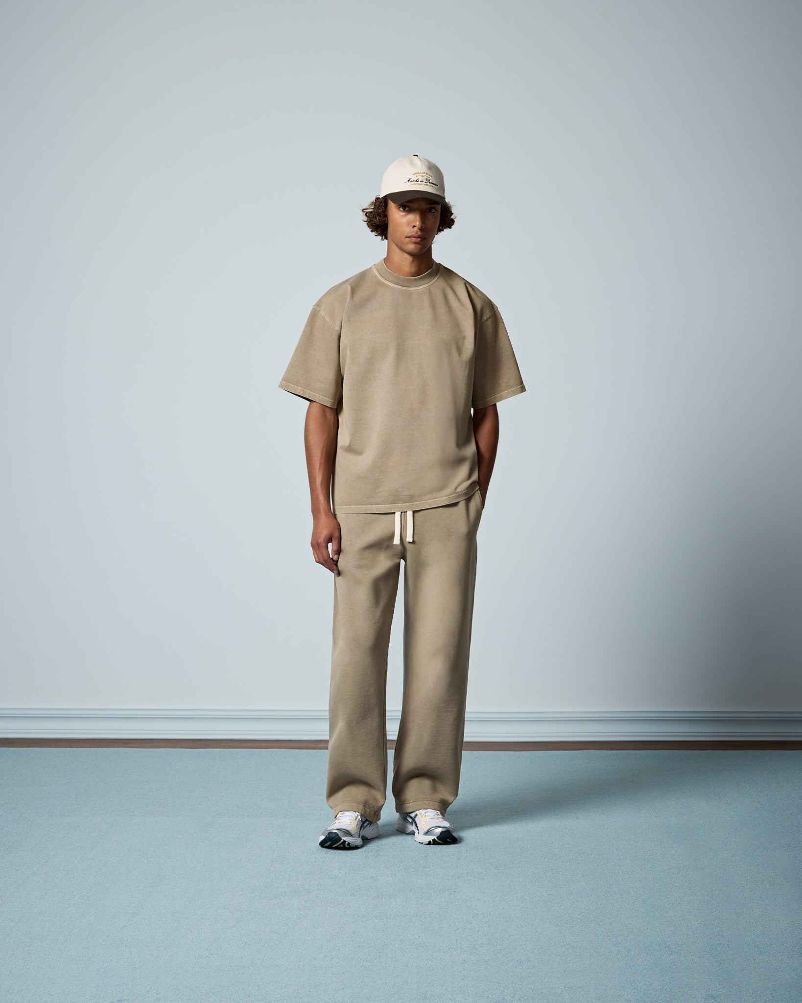 eightyfive-marche-baseball-cap-stone-brown-baumwolle image 5