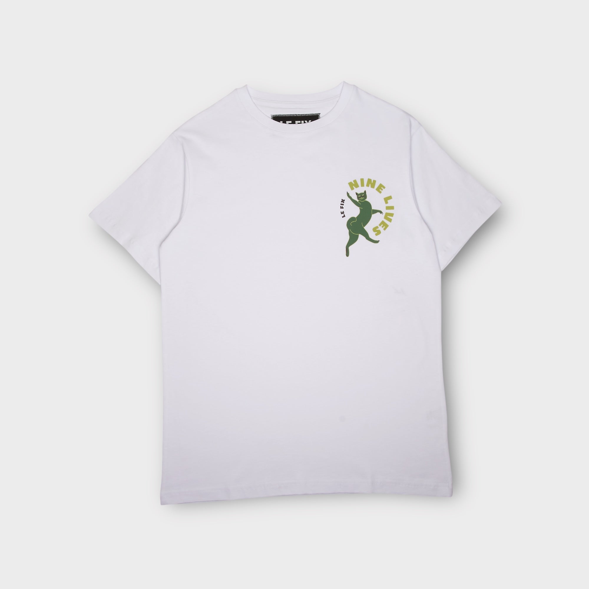 le-fix-nine-lives-t-shirt-wei-baumwoll-shirt-mit-print image 1