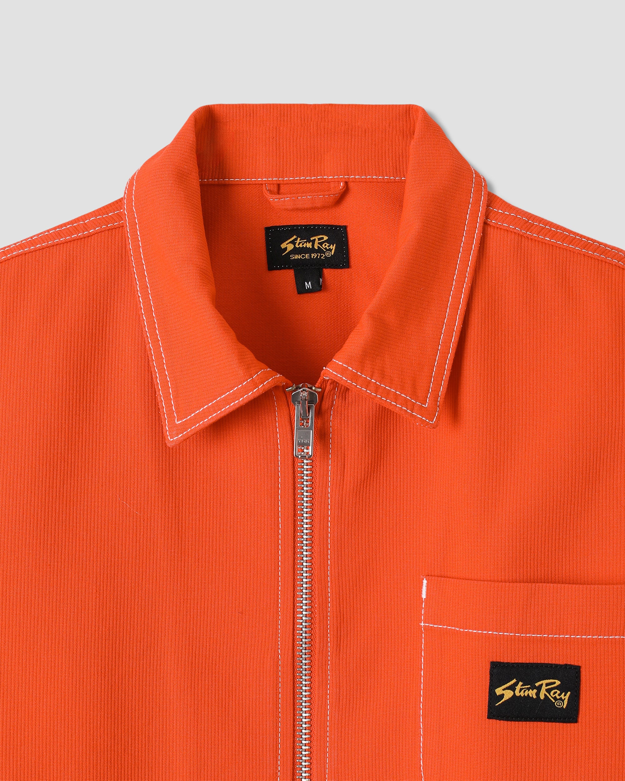 stan-ray-zip-shirt-hemd-faded-red-bedford-flanell image 3