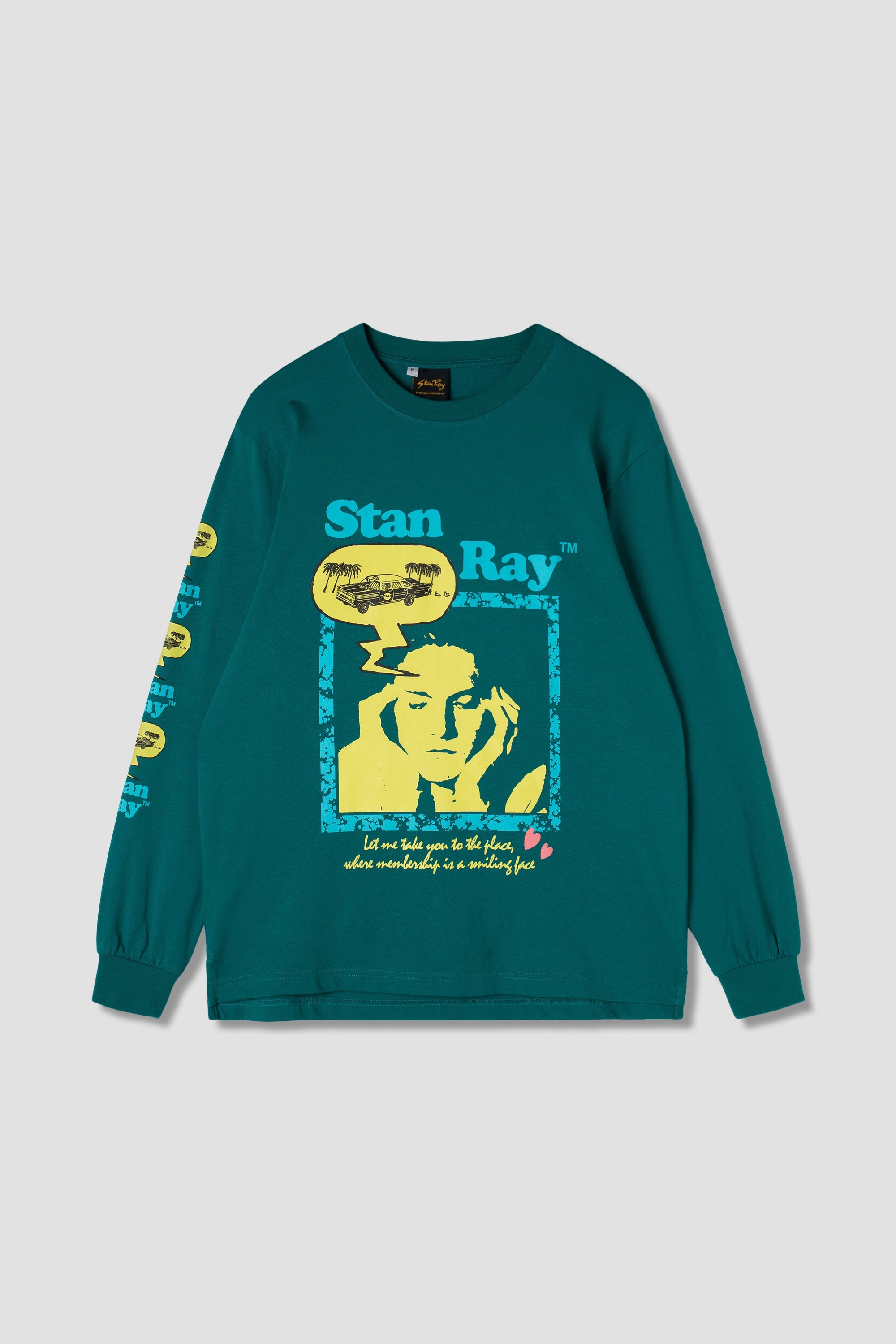 stan-ray-dreamy-bubble-longsleeve-agave-print image 1