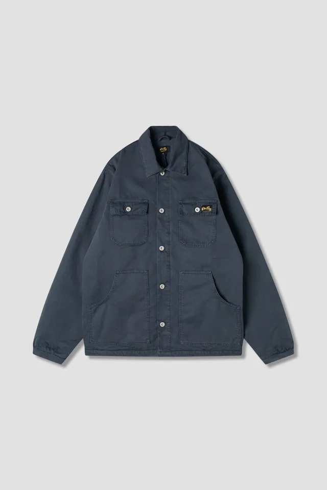 stan-ray-pork-chop-jacket-arbeitsjacke-navy-herringbone image 1