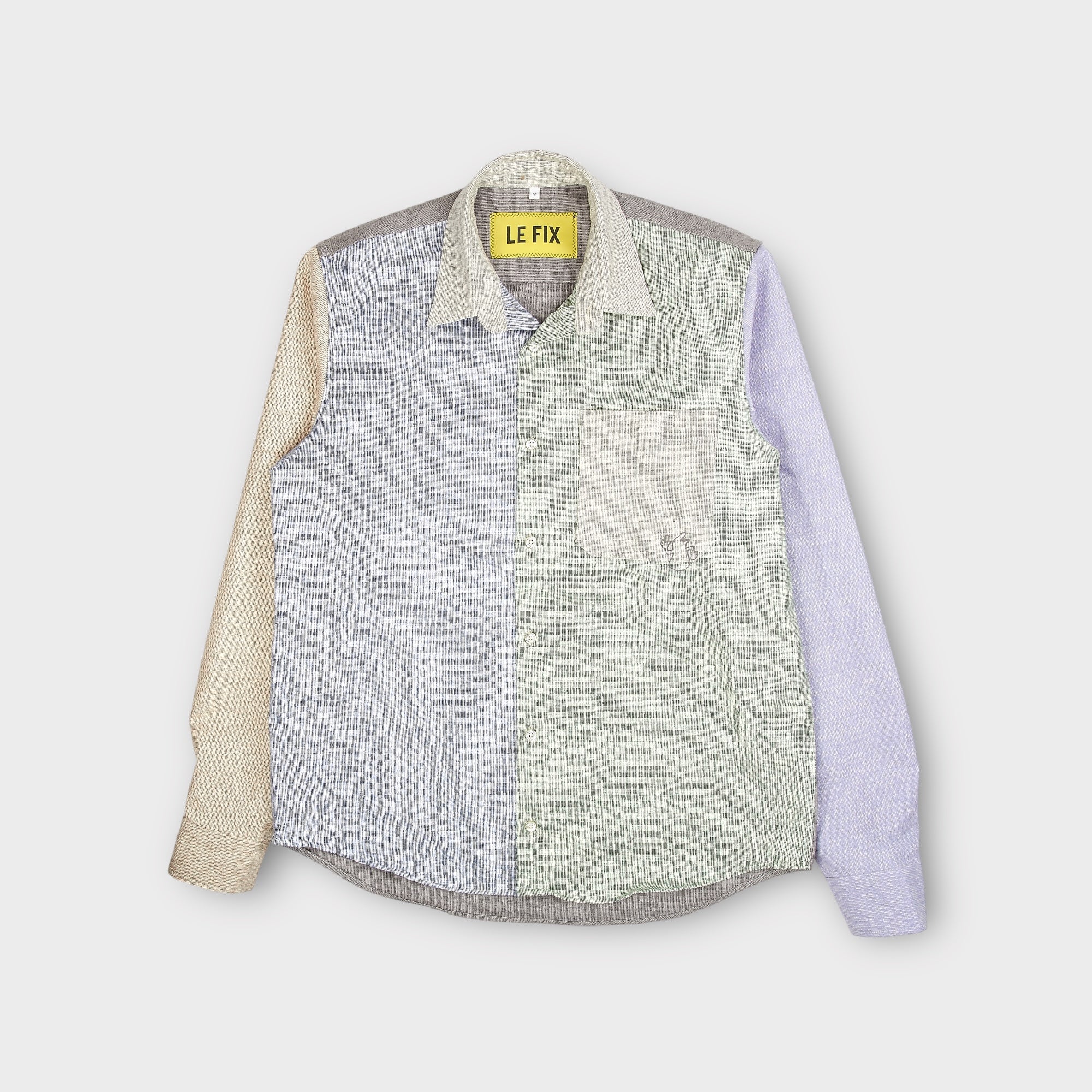 le-fix-glow-shirt-hemd-multi-wollmischung image 1