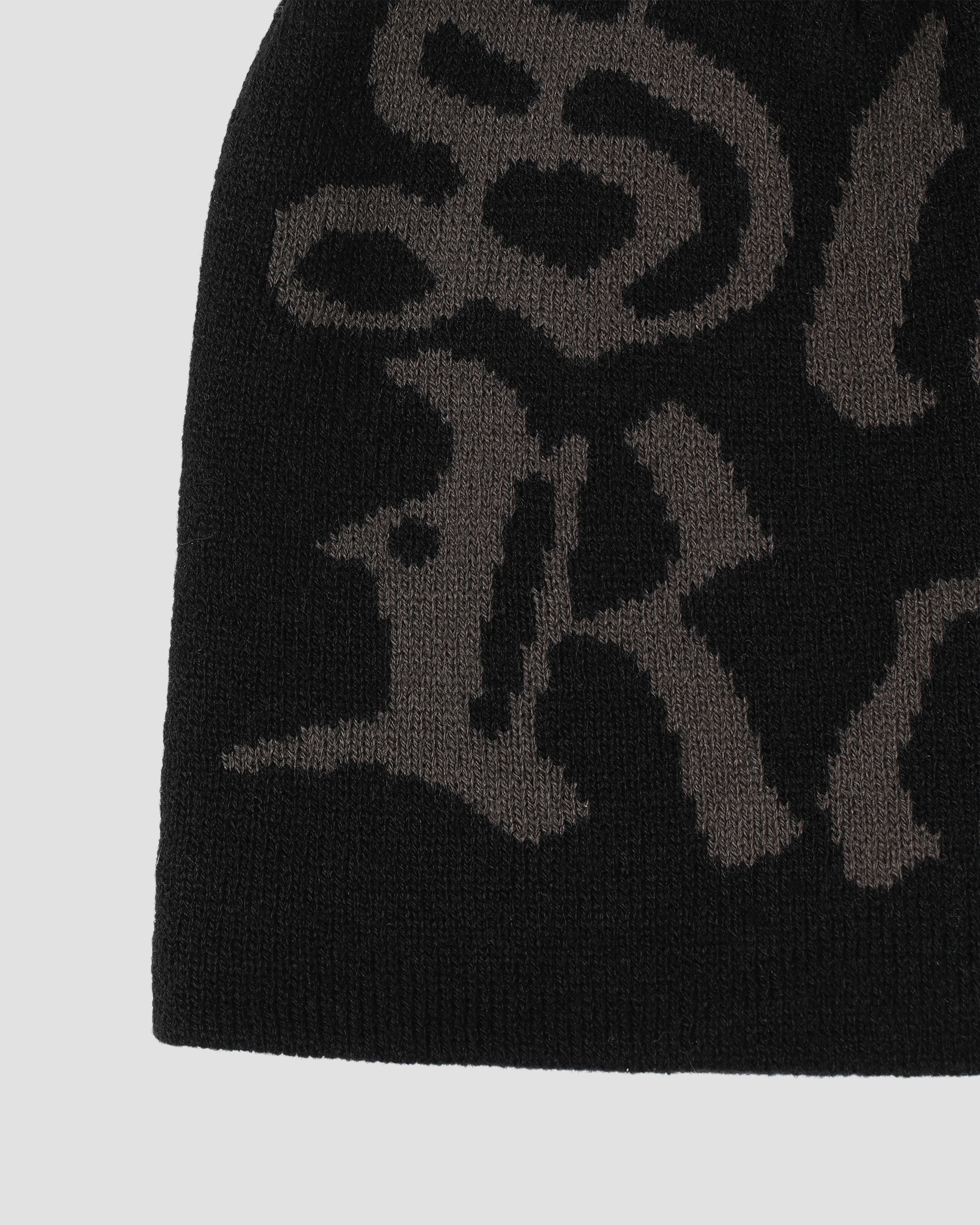 stan-ray-jacquard-beanie-m-tze-schwarz-acryl image 3