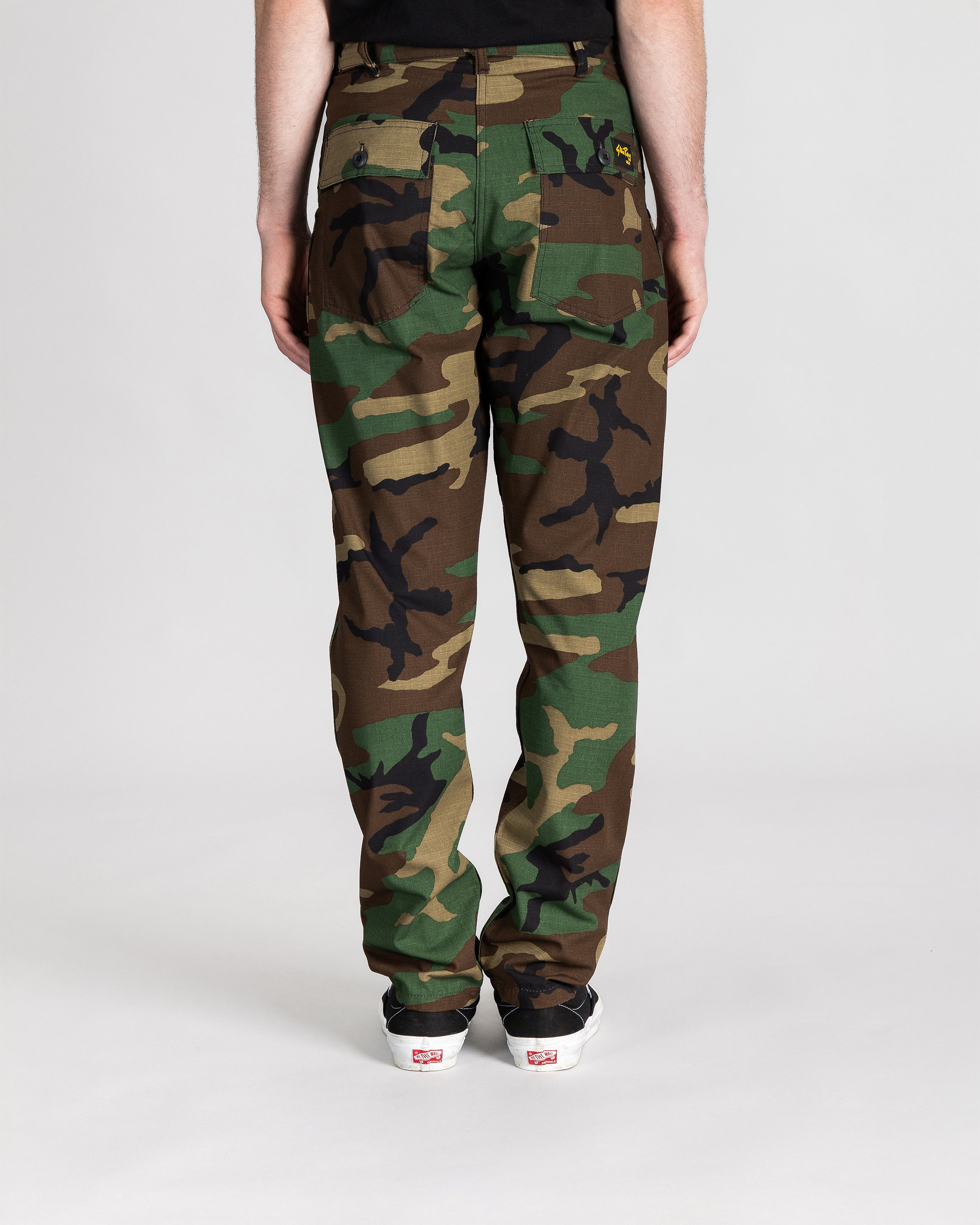 stan-ray-slim-fatigue-woodland-ripstop-hose-camo image 5