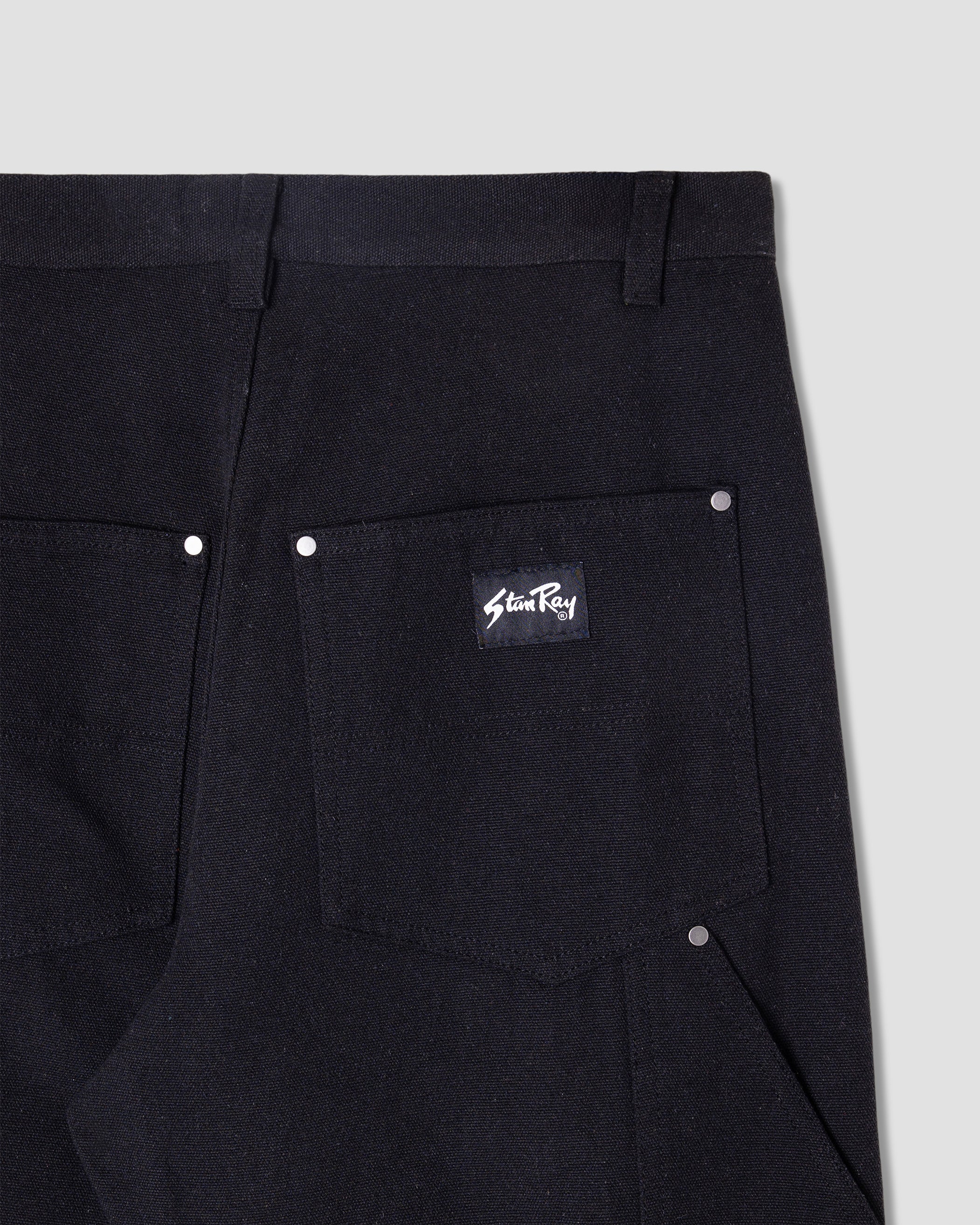stan-ray-straight-double-knee-hose-schwarz-canvas image 4