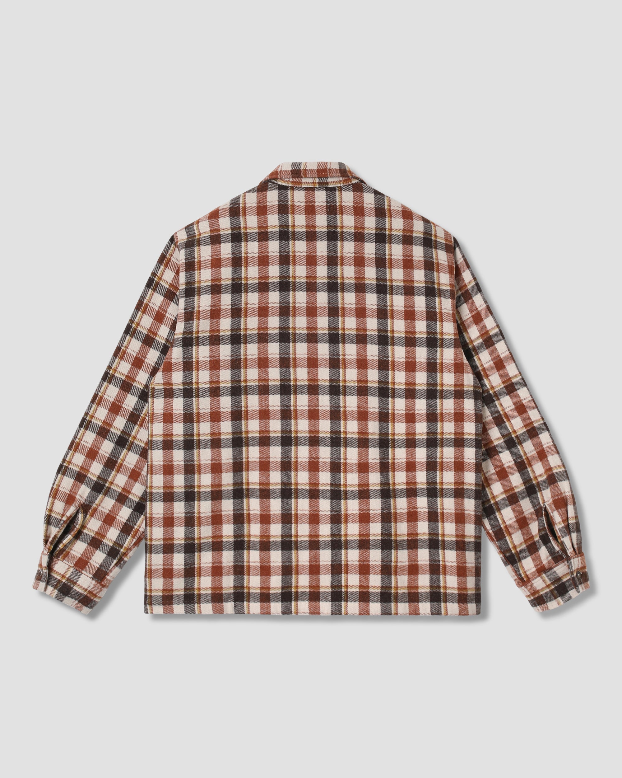 stan-ray-zip-shirt-hemd-tan-plaid-kariert image 3