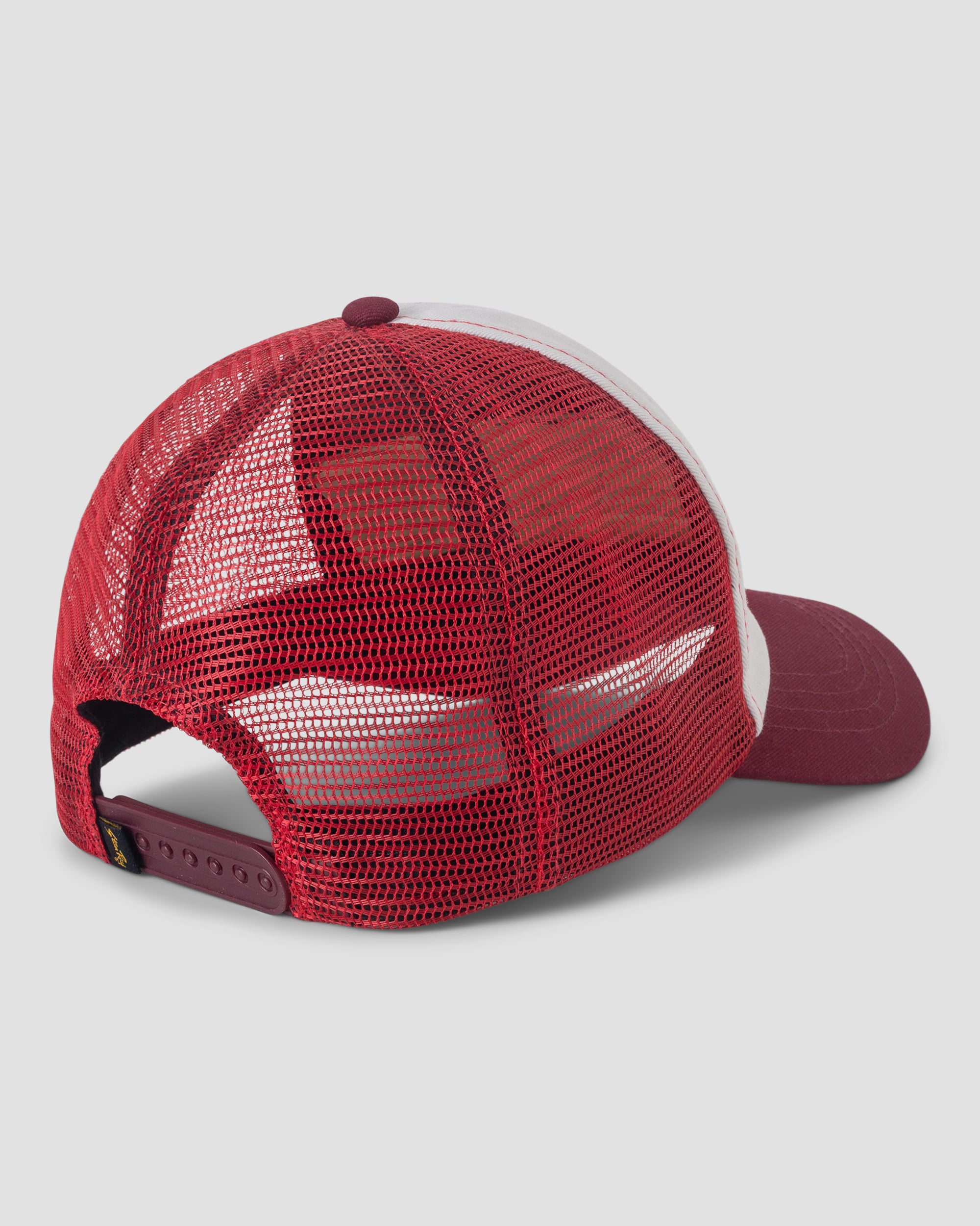 stan-ray-trucker-cap-kappe-dark-red-mesh image 2