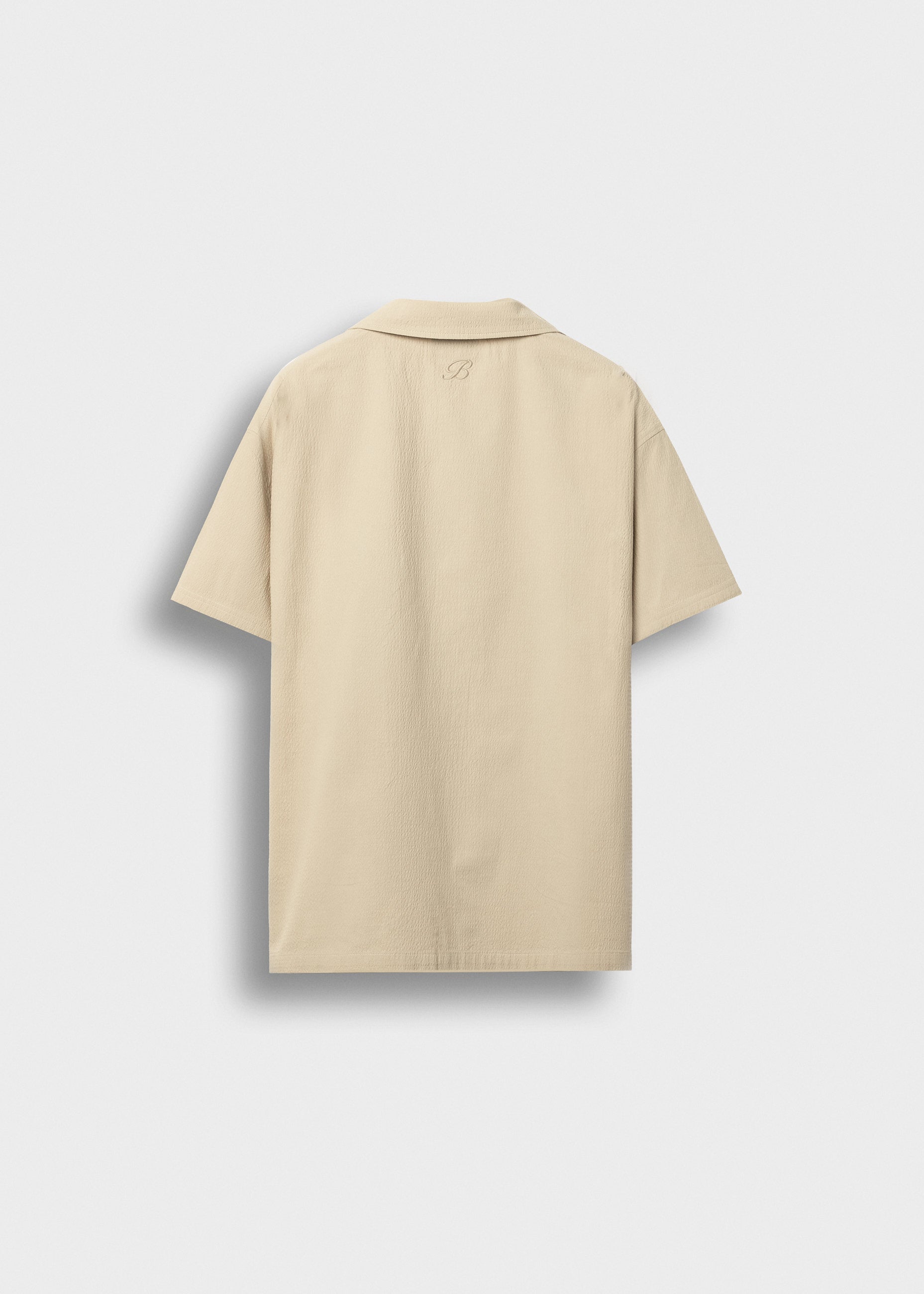 burocs-shirts-solid-seersucker-hemd-beige-regular image 2