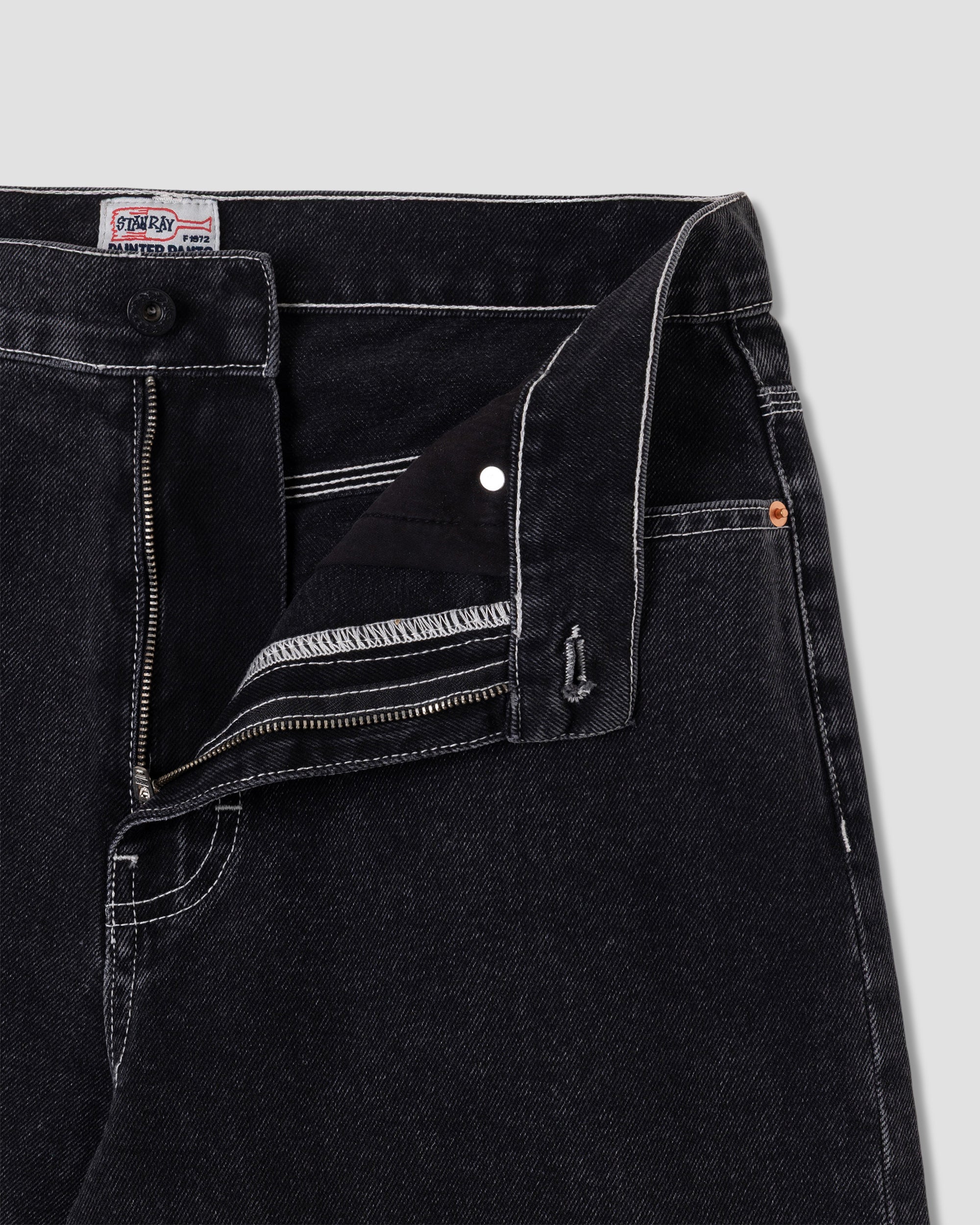 stan-ray-wide-5-short-washed-black-denim-herren image 5