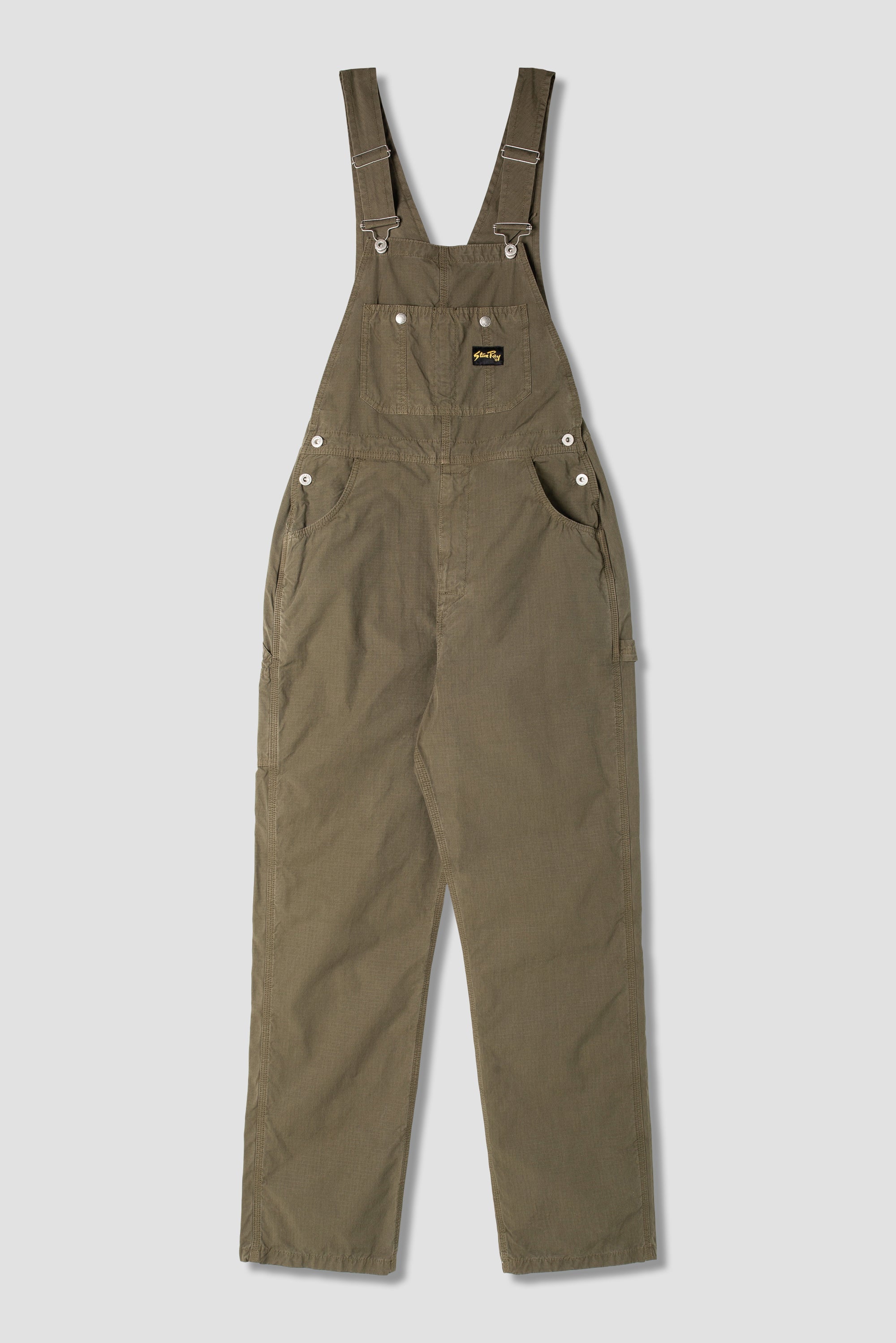 stan-ray-earls-bib-latzhose-olive-ripstop-baumwolle image 1
