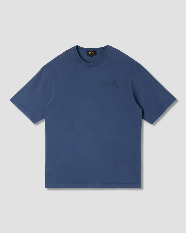 stan-ray-stan-og-tee-washed-navy-t-shirt-herren-print-relaxed image 1